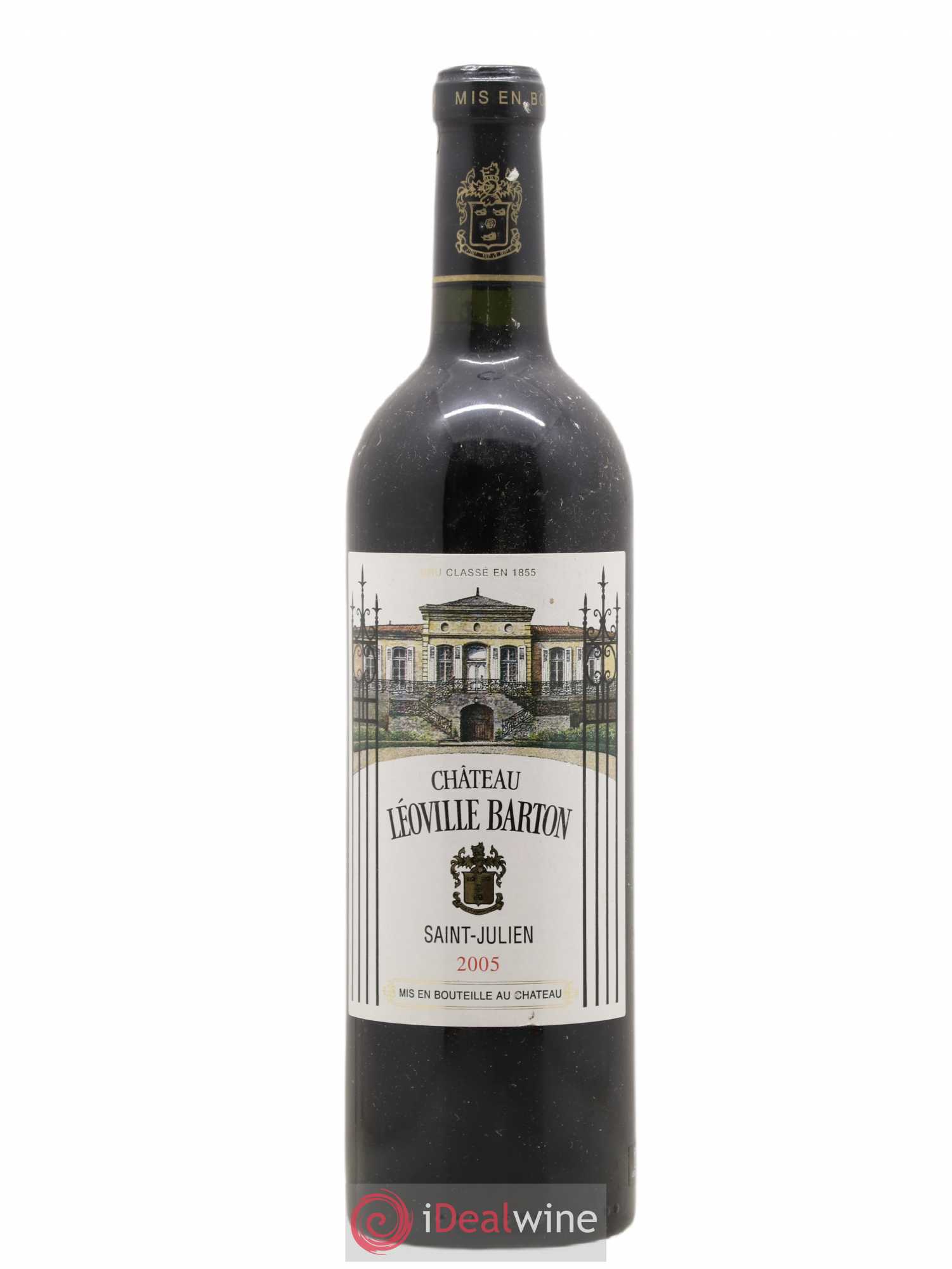 Château Léoville Barton 2ème Grand Cru Classé 2005 - Lot de 1 bouteille - 0