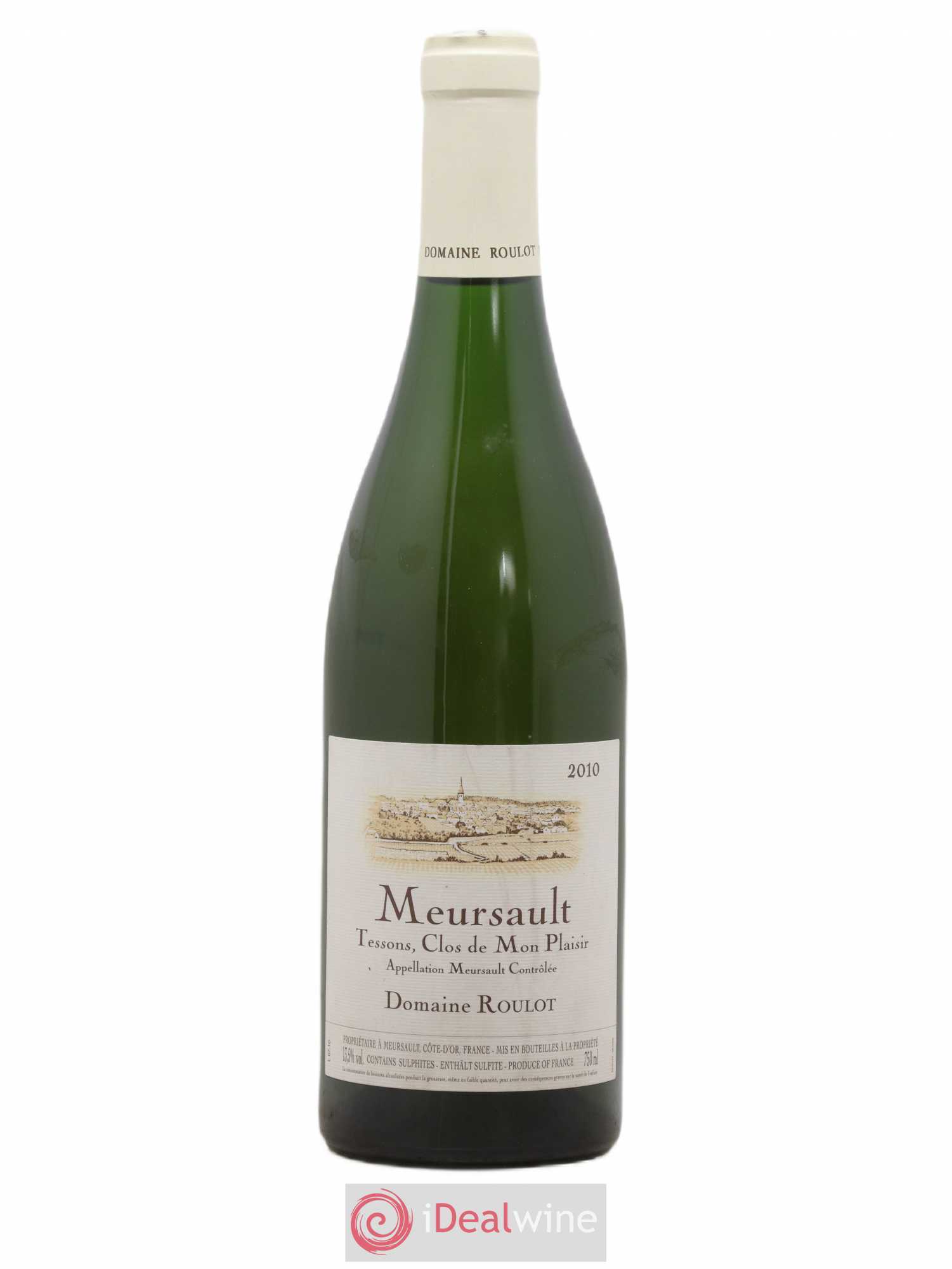 Meursault Les Tessons Clos de Mon plaisir Roulot (Domaine) 2010 - Lot de 1 bouteille - 0