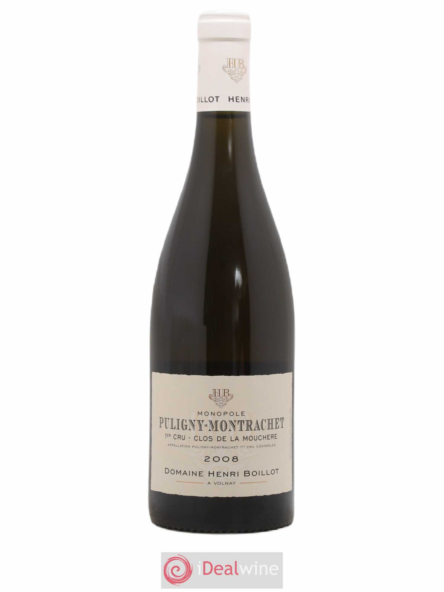 Puligny-Montrachet 1er Cru Clos de la Mouchère Henri Boillot (Domaine) 2008 - Lot de 1 bouteille - 0