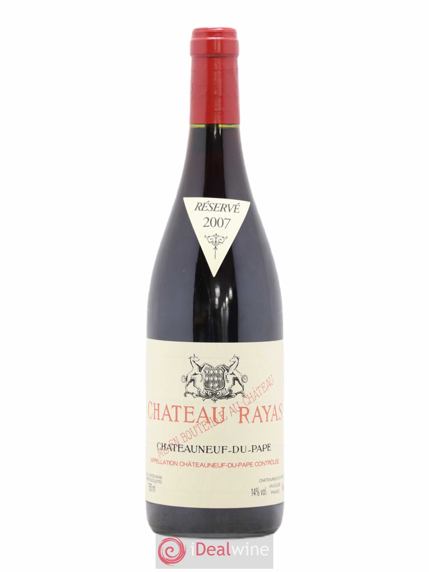Châteauneuf-du-Pape Château Rayas Emmanuel Reynaud 2007 - Lot de 1 bouteille - 0