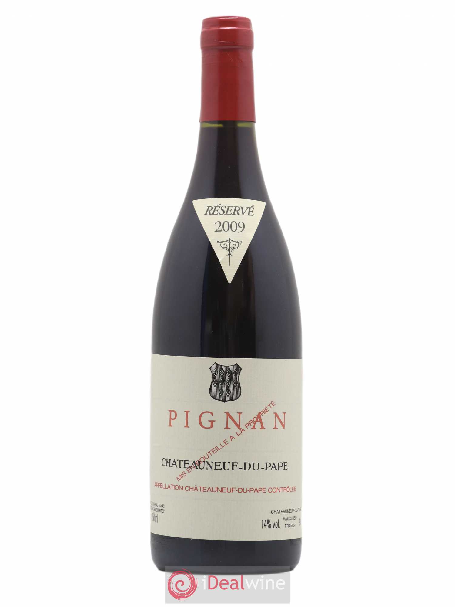 Châteauneuf-du-Pape Pignan Emmanuel Reynaud 2009 - Lot de 1 bouteille - 0
