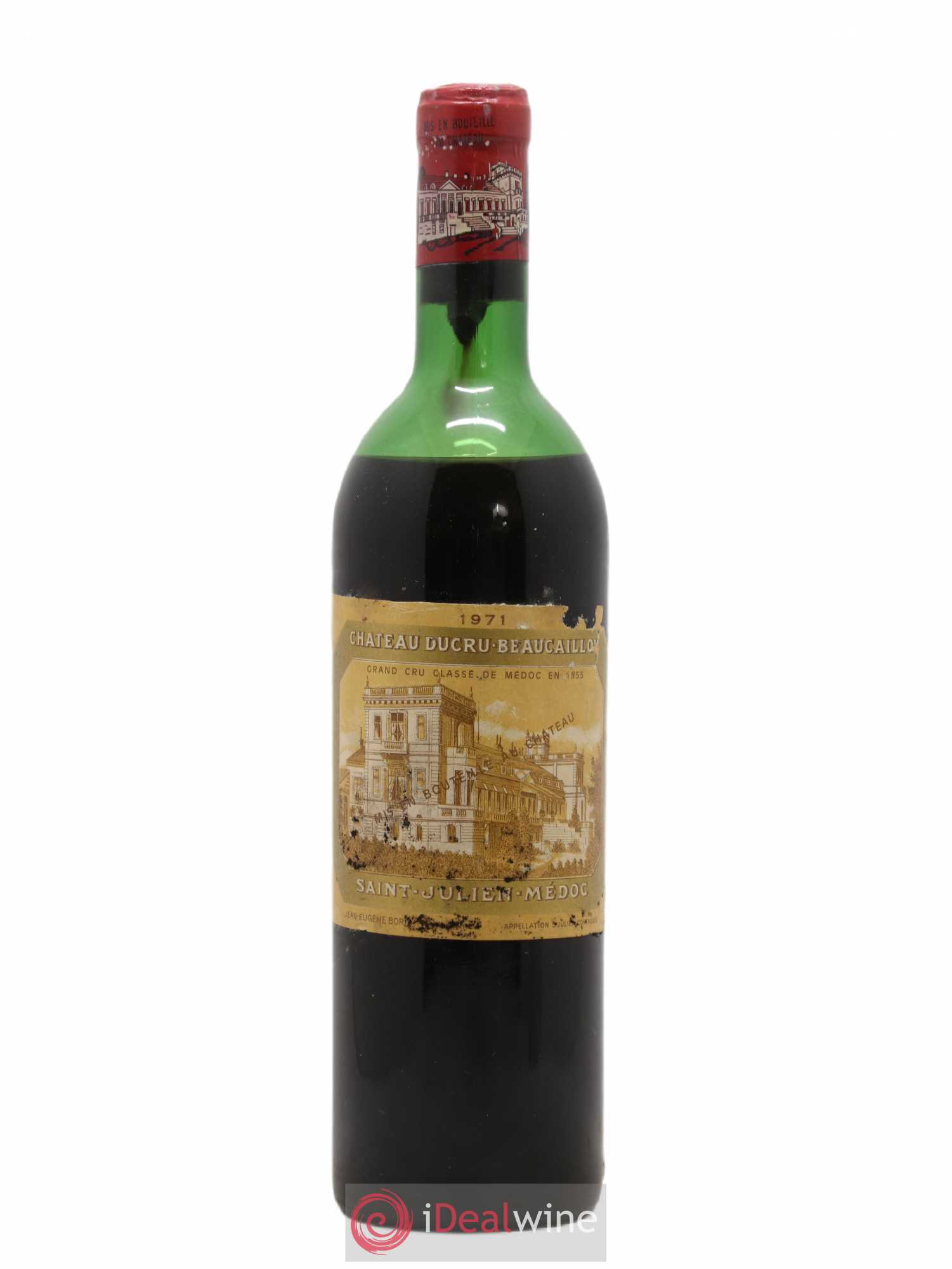 Château Ducru Beaucaillou 2ème Grand Cru Classé 1971 - Lot de 1 bouteille - 0
