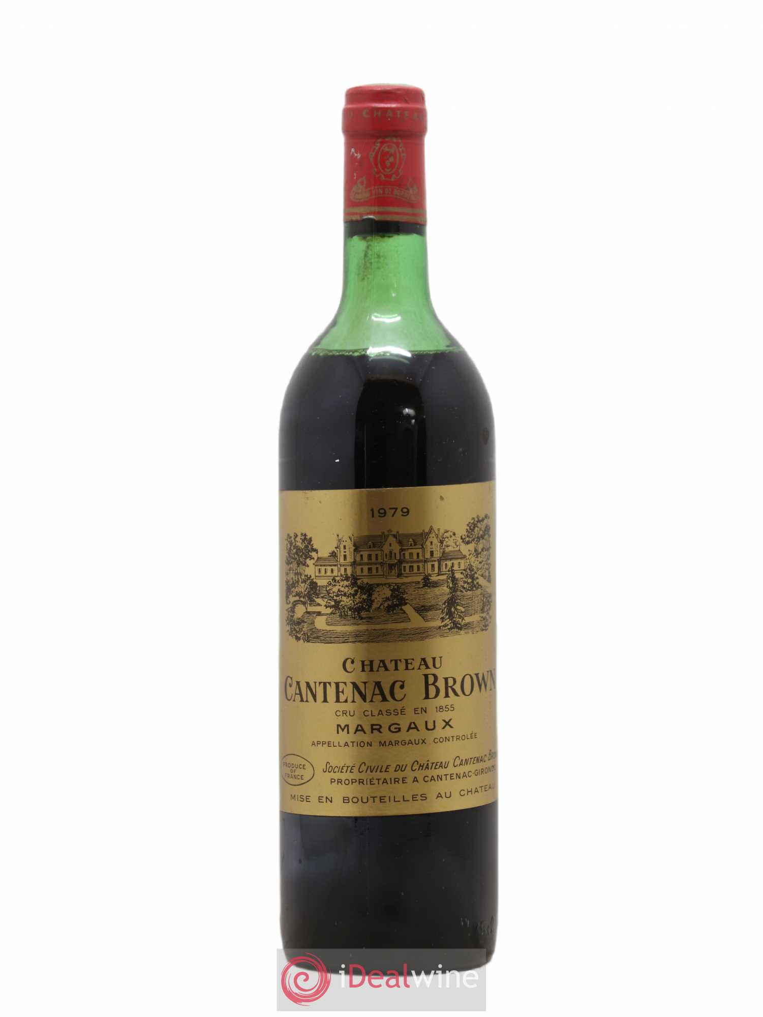 Château Cantenac Brown 3ème Grand Cru Classé 1979 - Lot de 1 bouteille - 0