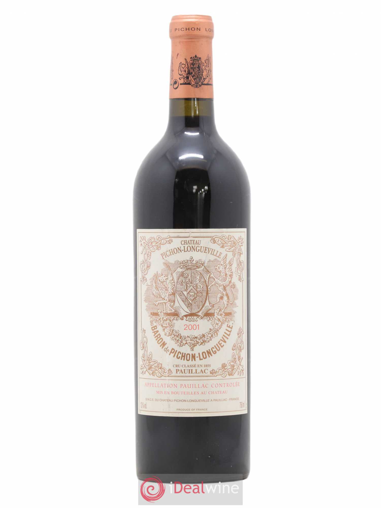 Pichon Longueville Baron 2ème Grand Cru Classé 2001 - Posten von 1 Flasche - 0