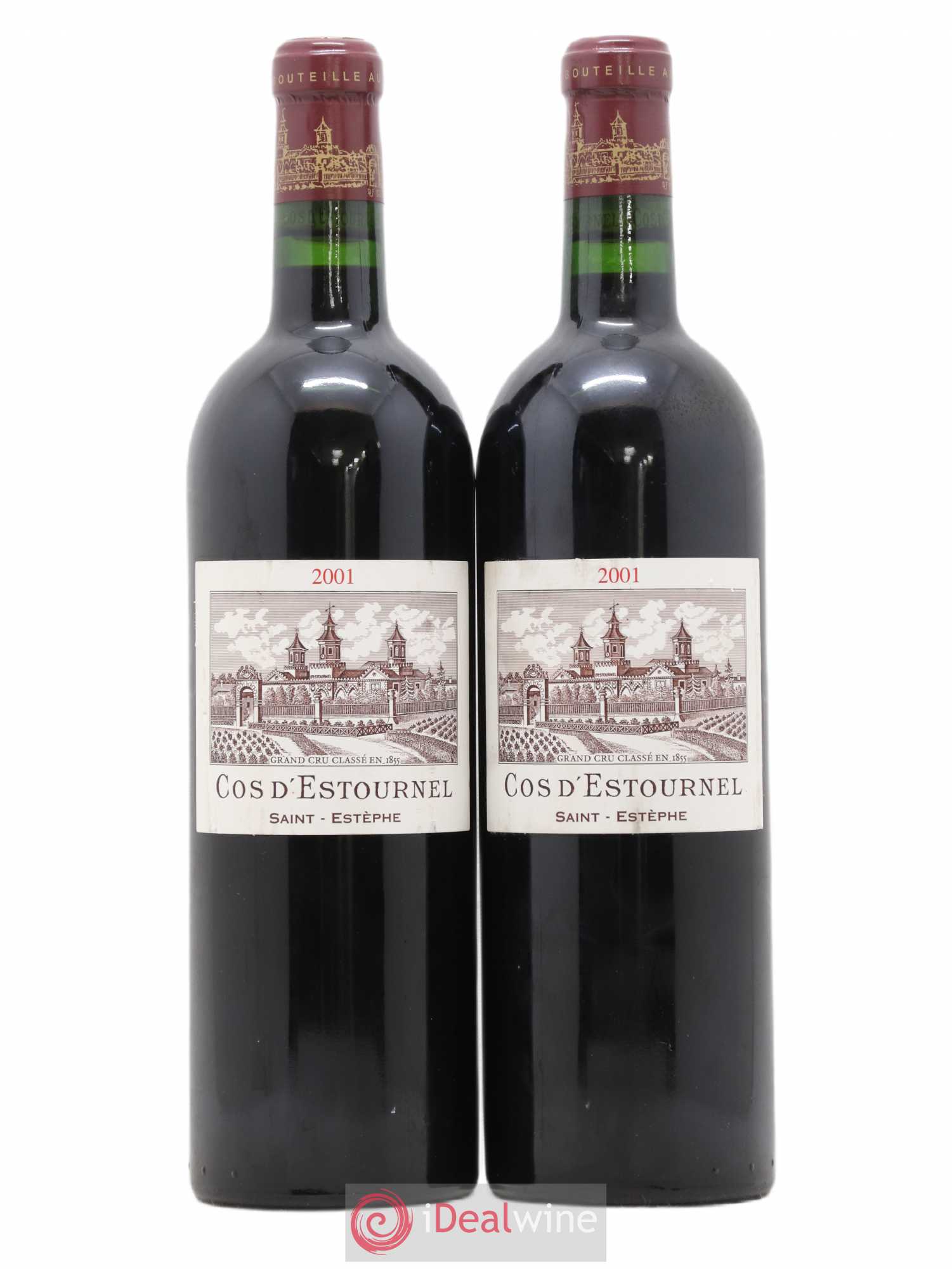 Cos d'Estournel 2ème Grand Cru Classé 2001 - Lot de 2 bouteilles - 0