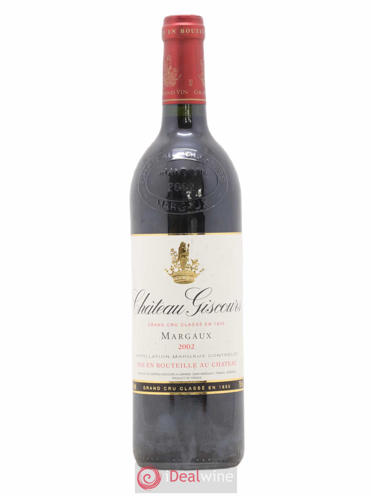 Château Giscours 3ème Grand Cru Classé 2002 - Lot de 1 bouteille - 0