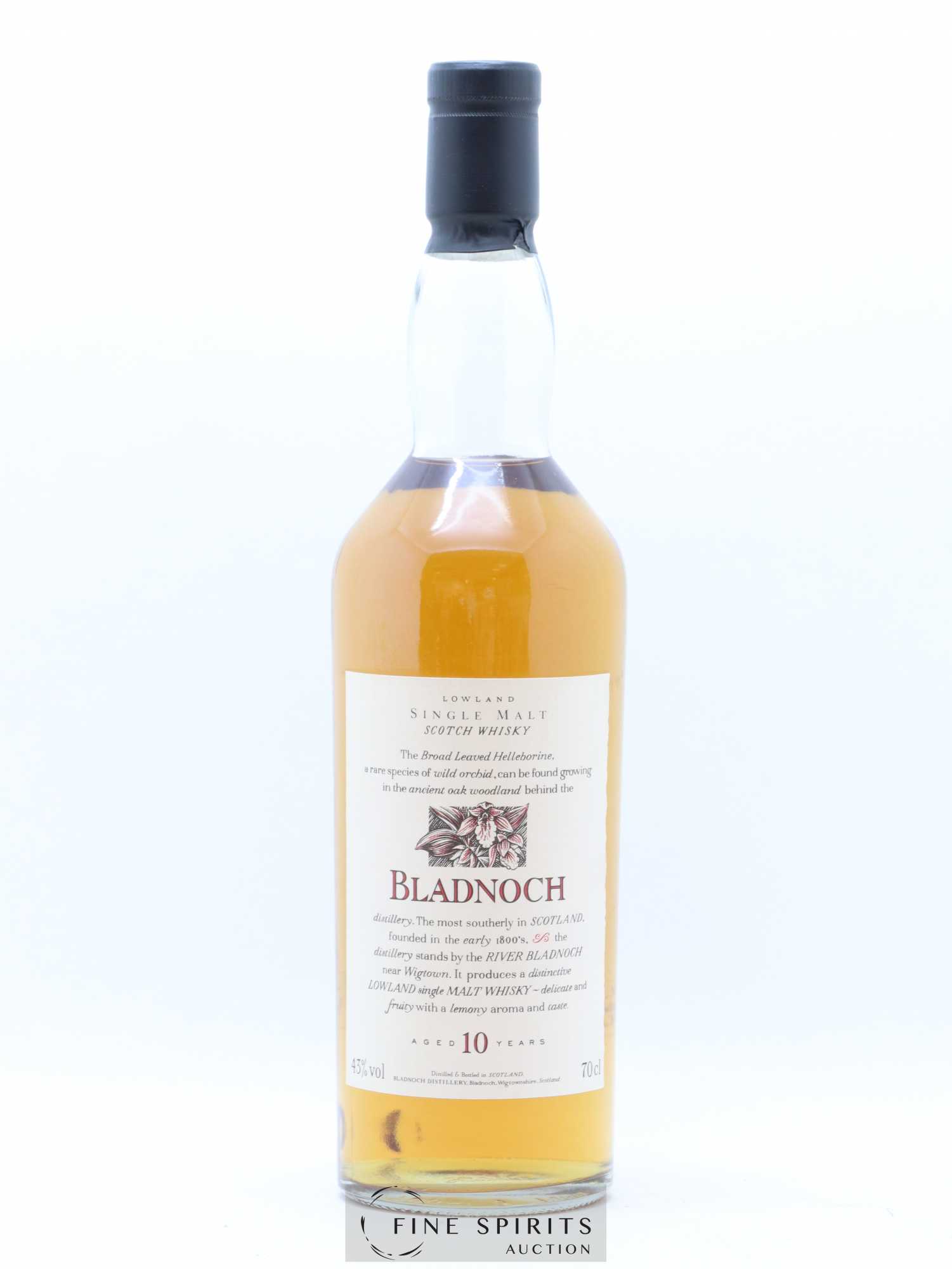 Bladnoch 10 years Of. Flora & Fauna - Lot de 1 bouteille - 1
