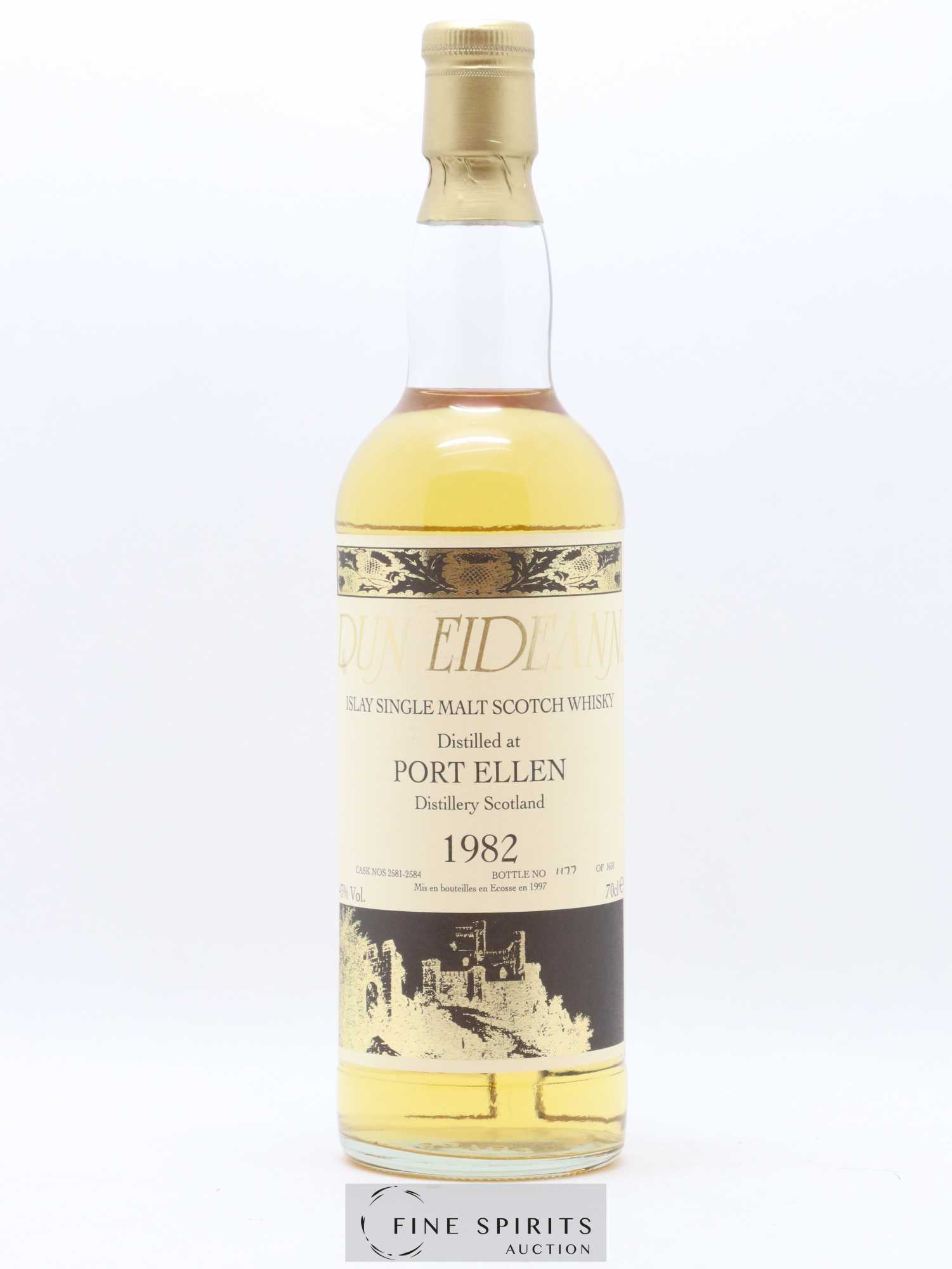 Port Ellen 1982 Signatory Vintage Dun Eideann Casks n°2581-2584 - One of 1650 - bottled 1997 Auxil Import - Lot de 1 bouteille - 1