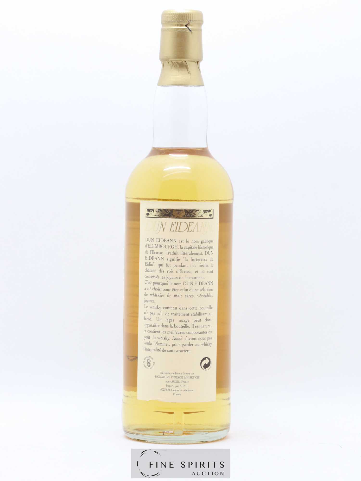 Port Ellen 1982 Signatory Vintage Dun Eideann Casks n°2581-2584 - One of 1650 - bottled 1997 Auxil Import - Lot de 1 bouteille - 2