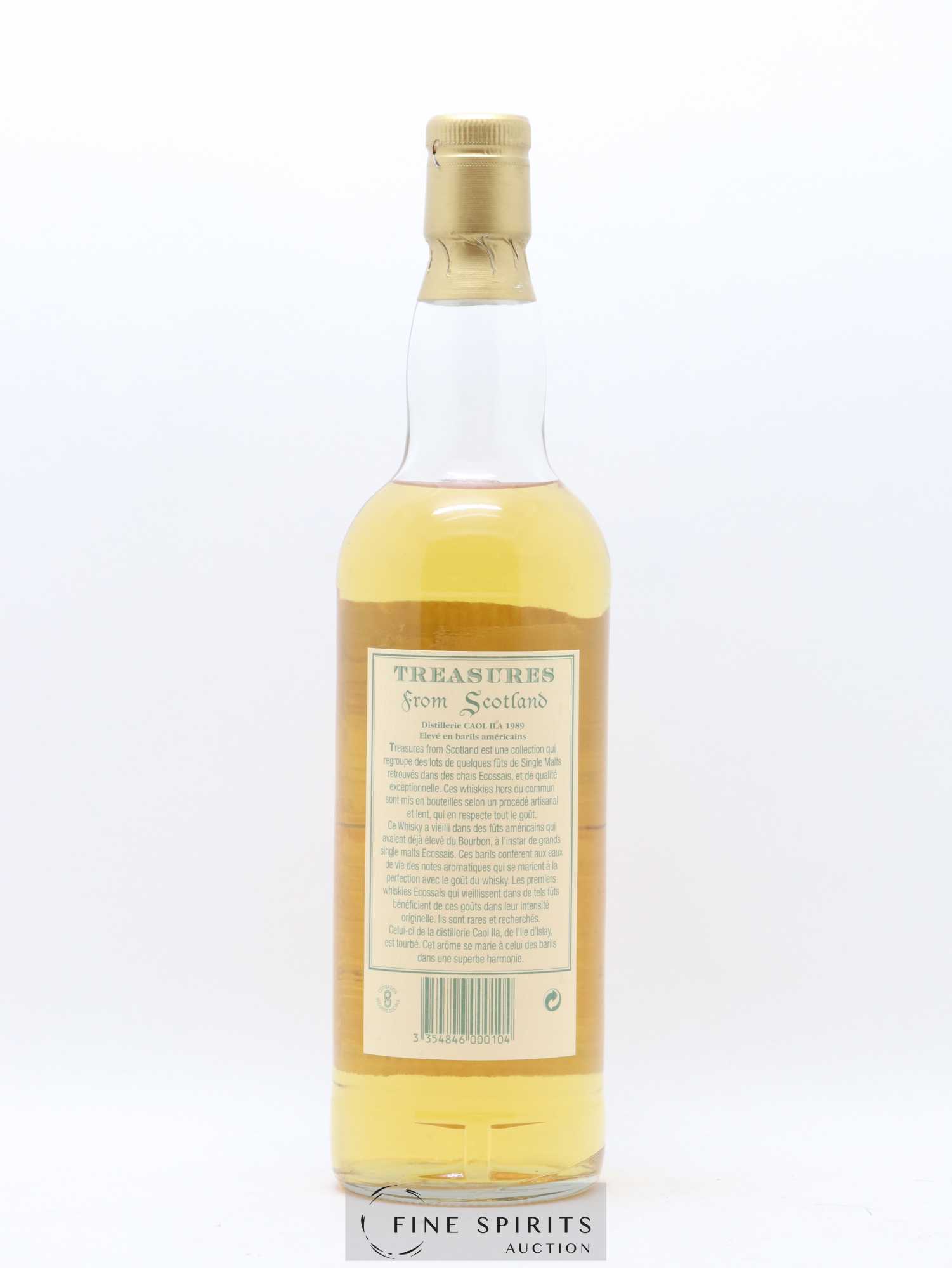 Caol Ila 1989 Dun Eideann Cask n°3880-3889 - bottled 1997 Treasures from Scotland Collection Bouteille N°243 - Posten von 1 Flasche - 2
