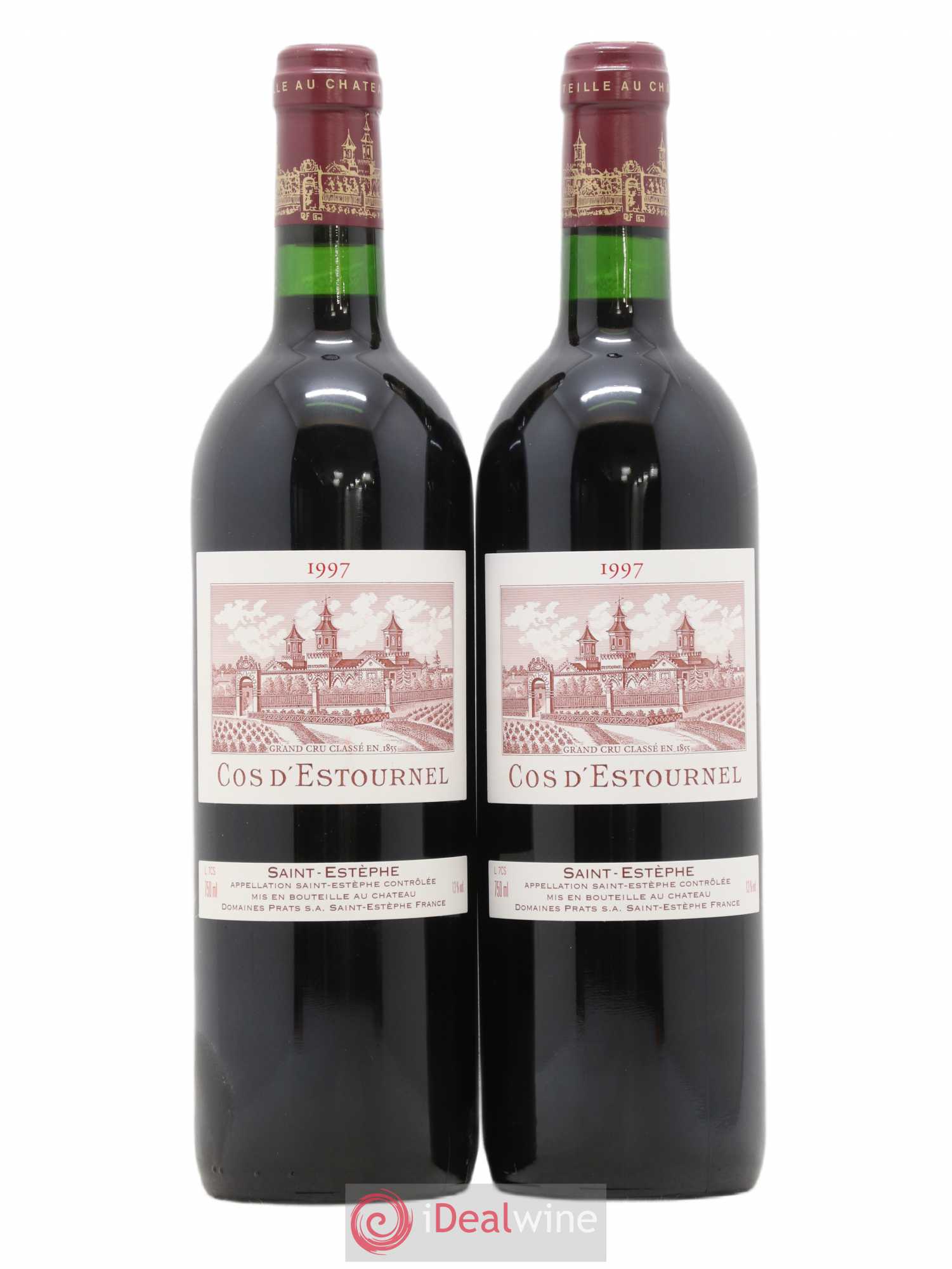 Cos d'Estournel 2ème Grand Cru Classé 1997 - Lot de 2 bouteilles - 0