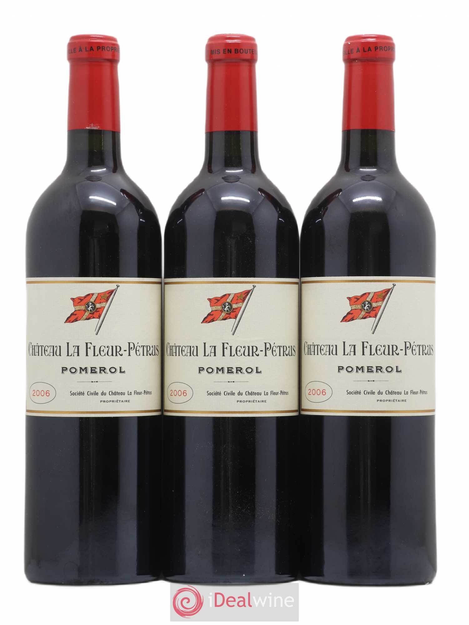 Château la Fleur Petrus 2006 - Lot de 3 bouteilles - 0