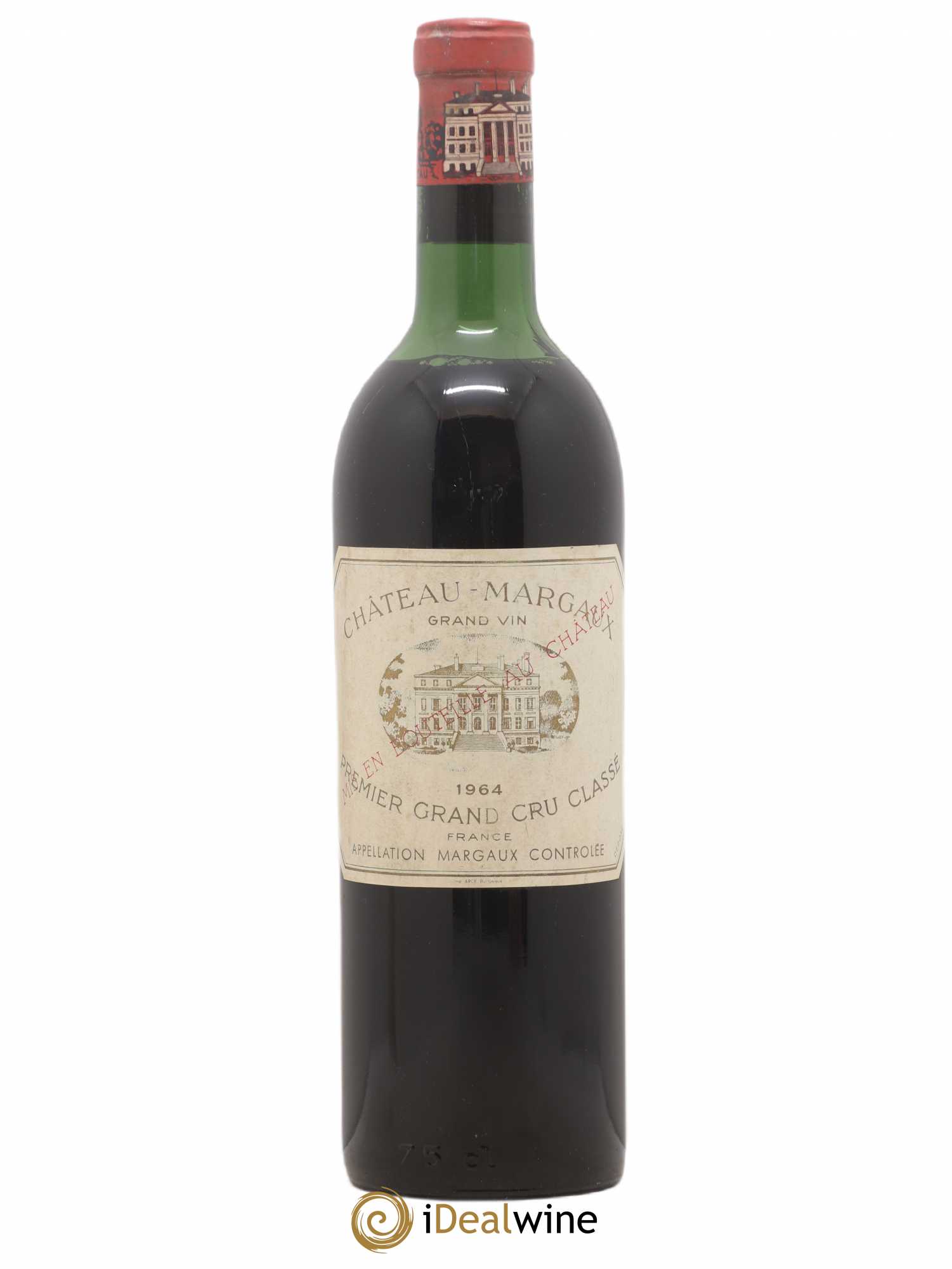 Château Margaux 1er Grand Cru Classé 1964 - Lot de 1 bouteille - 0