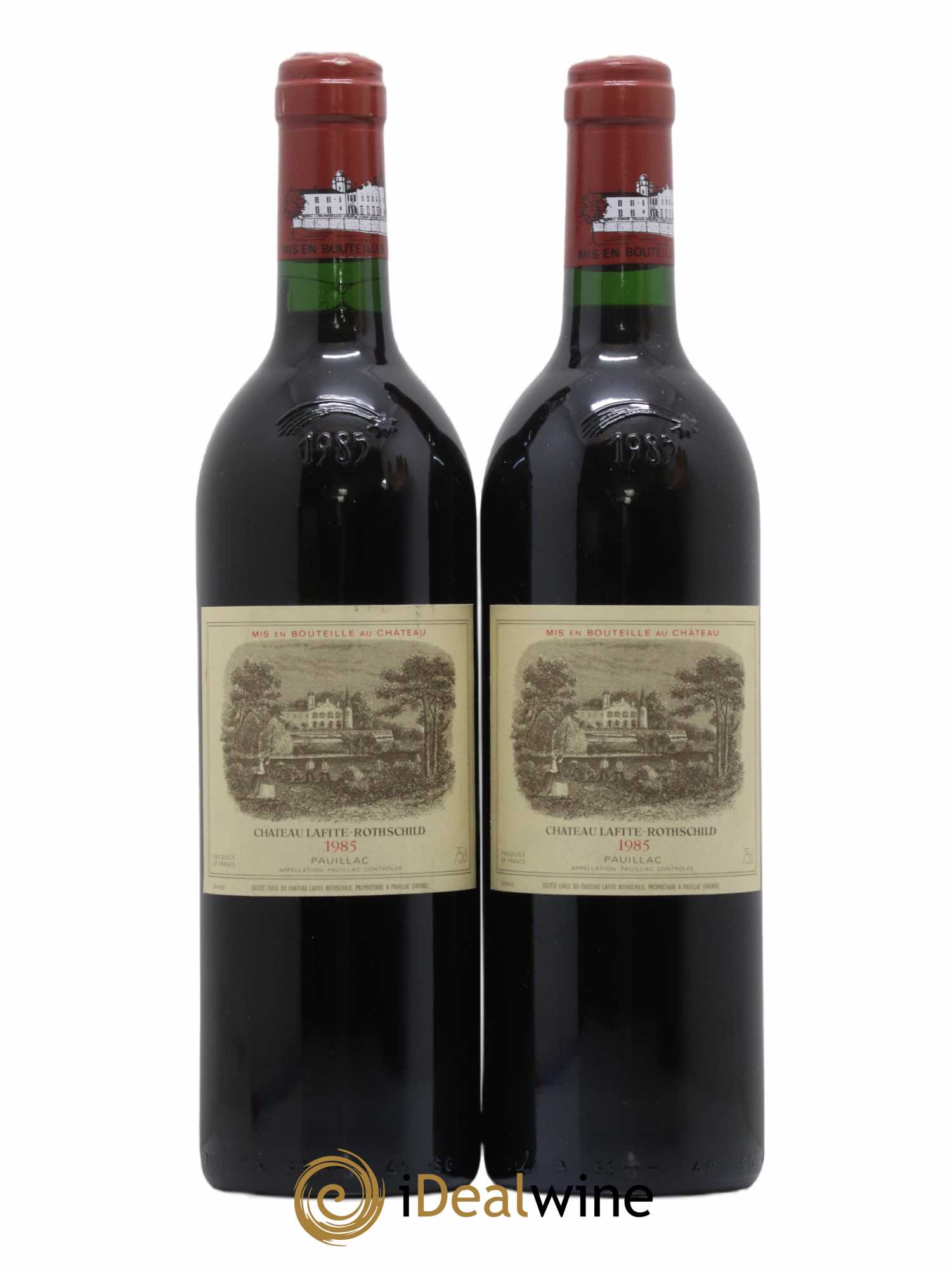 Château Lafite Rothschild 1er Grand Cru Classé 1985 - Lot de 2 bouteilles - 0