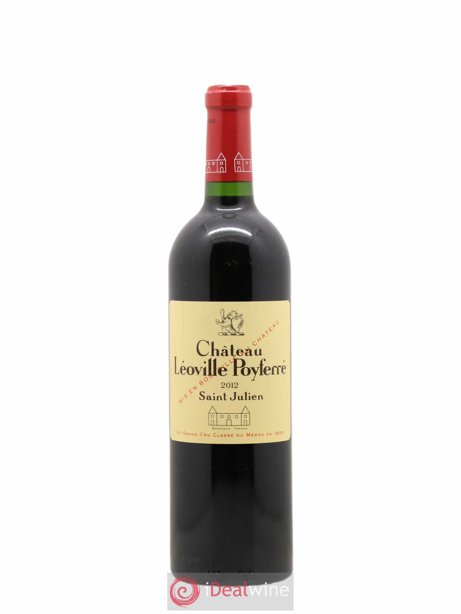 Château Léoville Poyferré 2ème Grand Cru Classé 2012 - Lot de 1 bouteille - 0