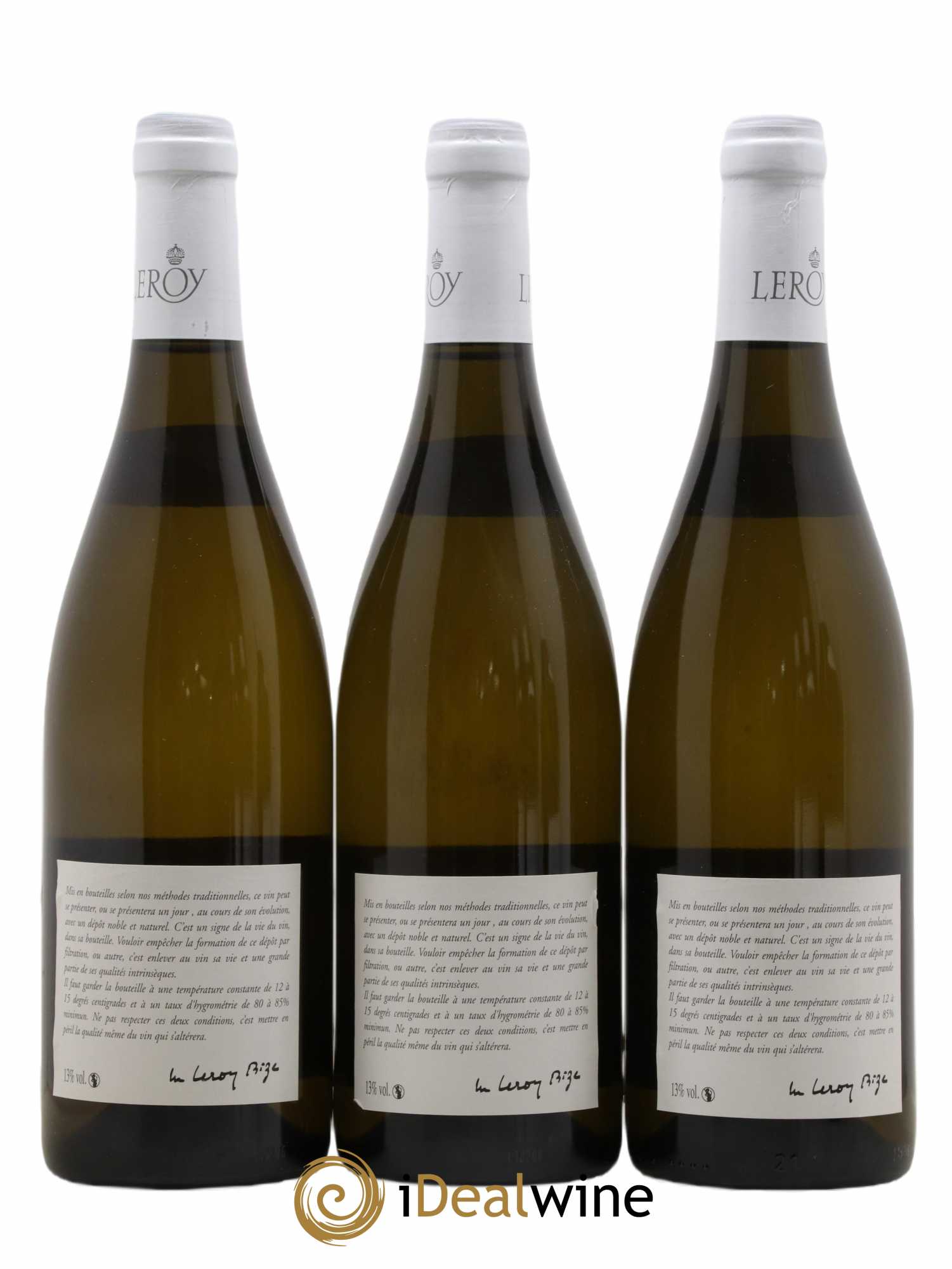 Meursault 1er Cru Les Genevrières Leroy SA 2018 - Posten von 6 Flaschen - 4