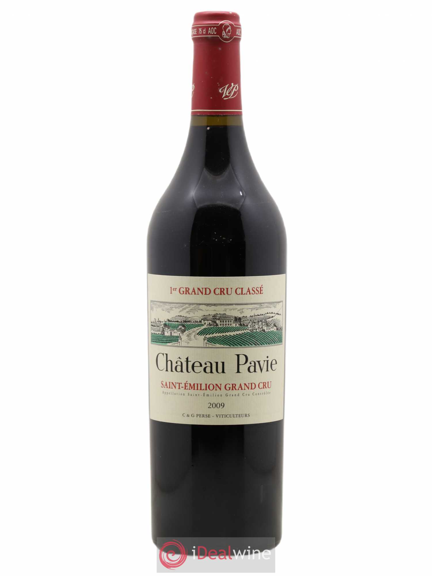 Château Pavie 1er Grand Cru Classé A 2009 - Lot de 1 bouteille - 0