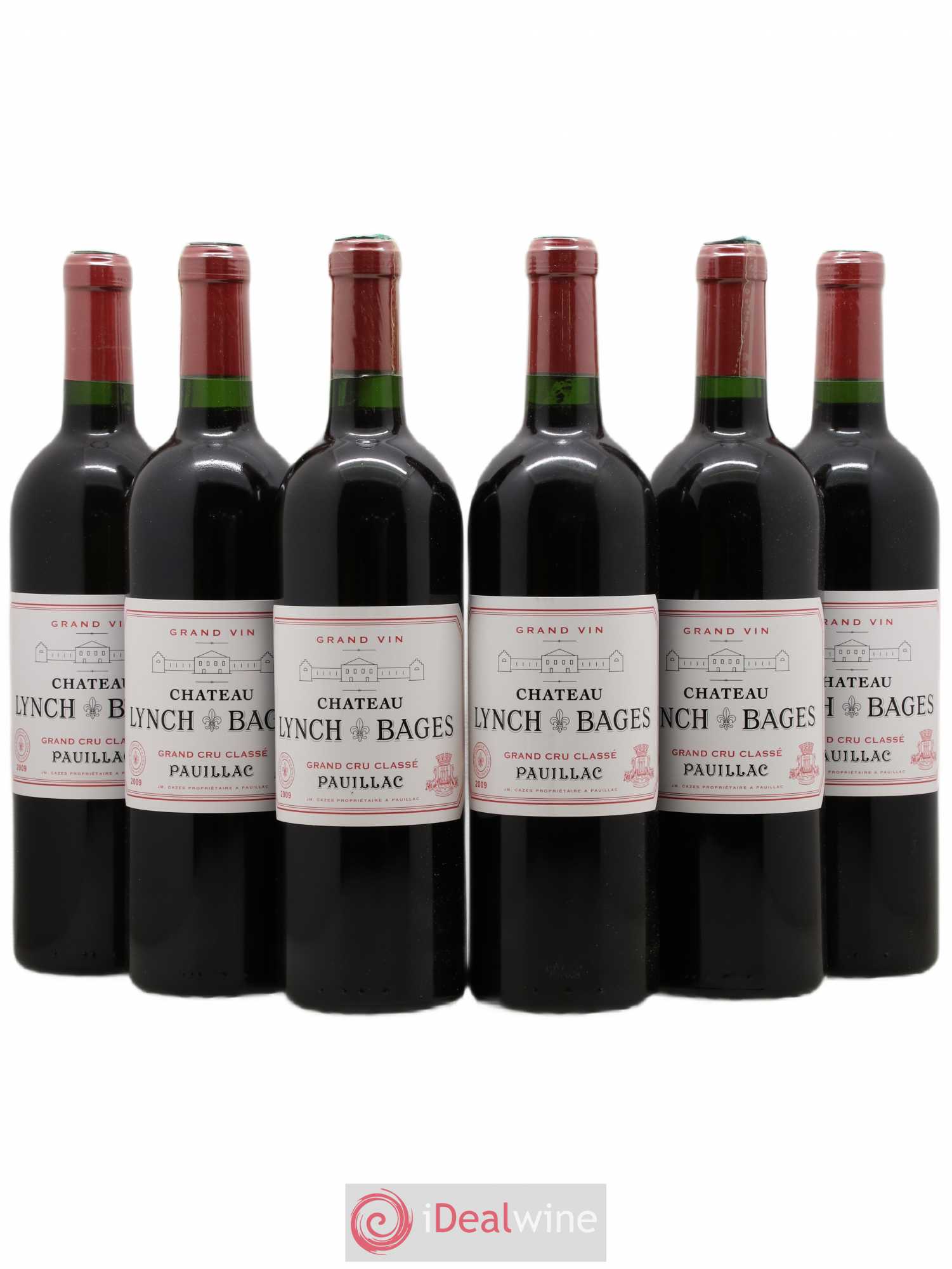 Château Lynch Bages 5ème Grand Cru Classé 2009 - Lot de 6 bouteilles - 0