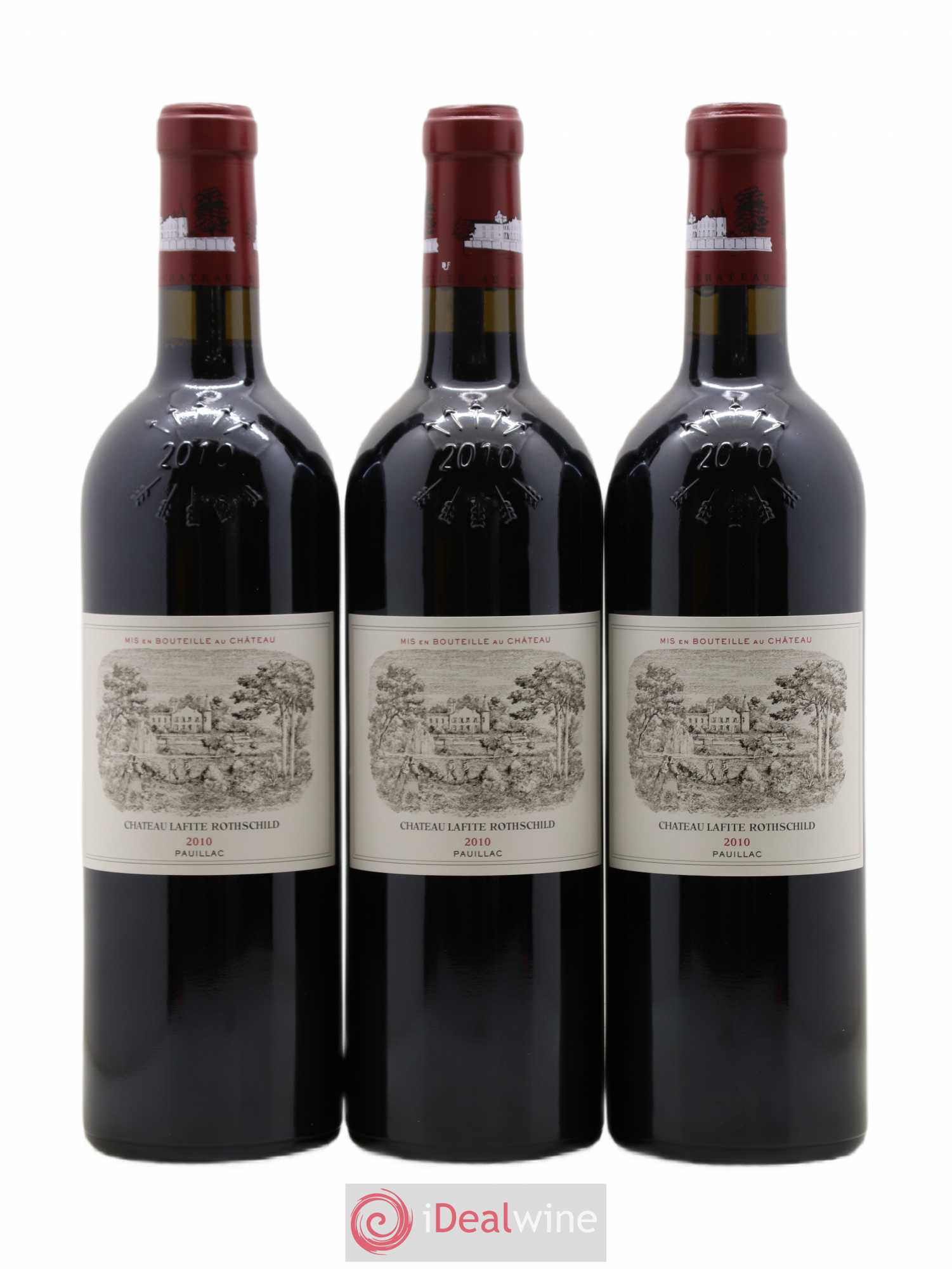 Château Lafite Rothschild 1er Grand Cru Classé 2010 - Lot de 6 bouteilles - 1