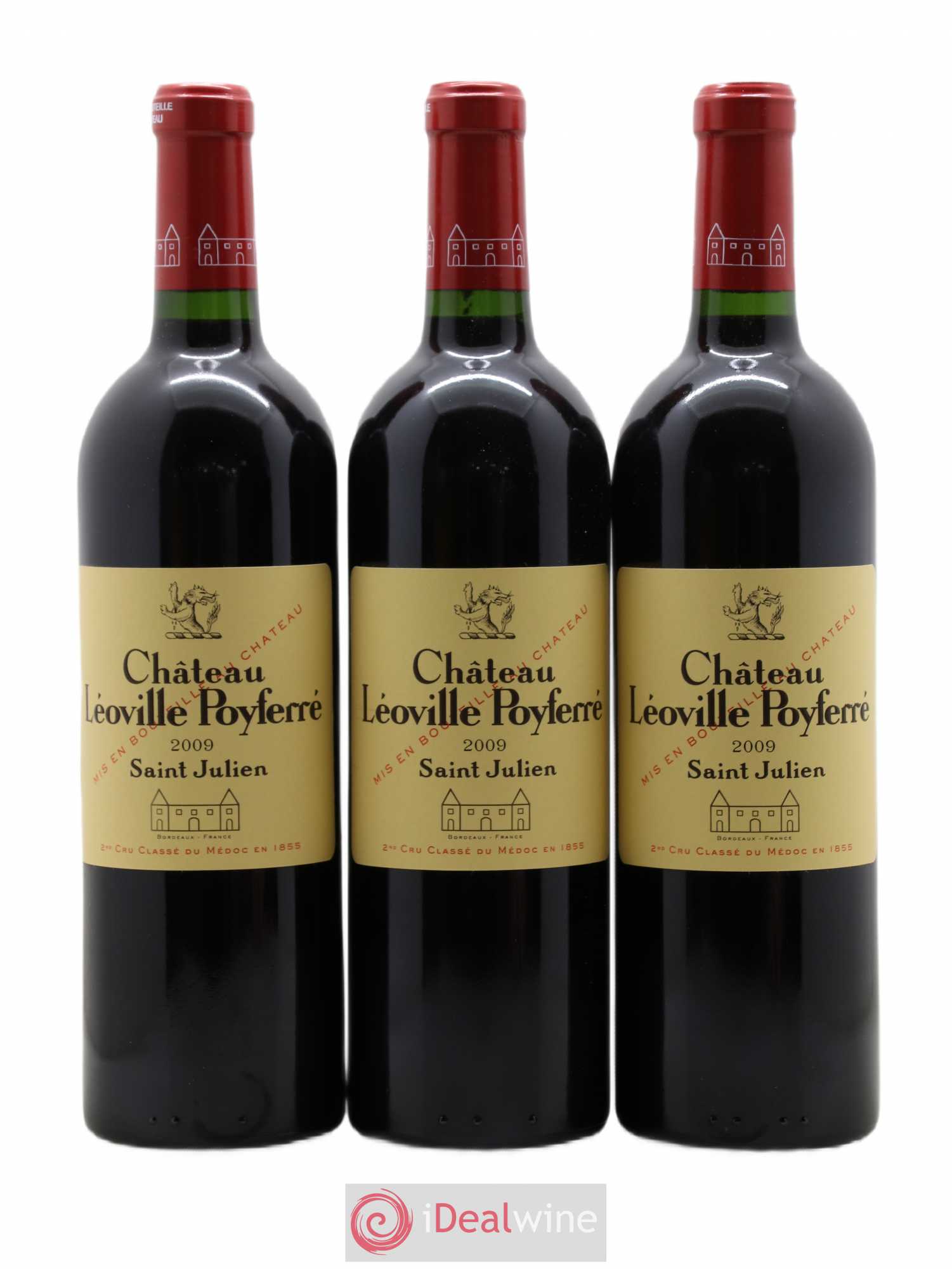 Château Léoville Poyferré 2ème Grand Cru Classé 2009 - Lot de 6 bouteilles - 3