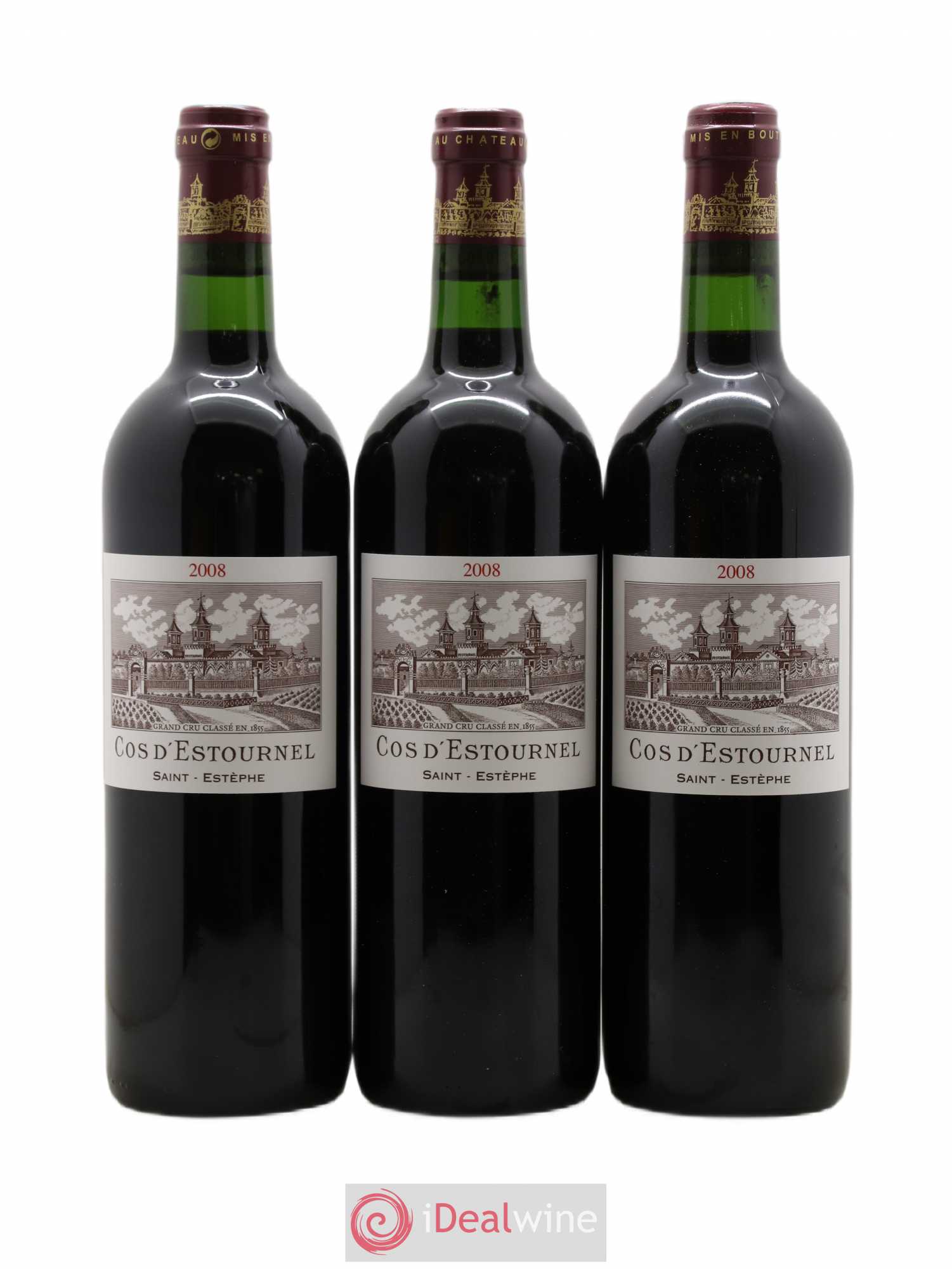 Cos d'Estournel 2ème Grand Cru Classé 2008 - Lot de 6 bouteilles - 1
