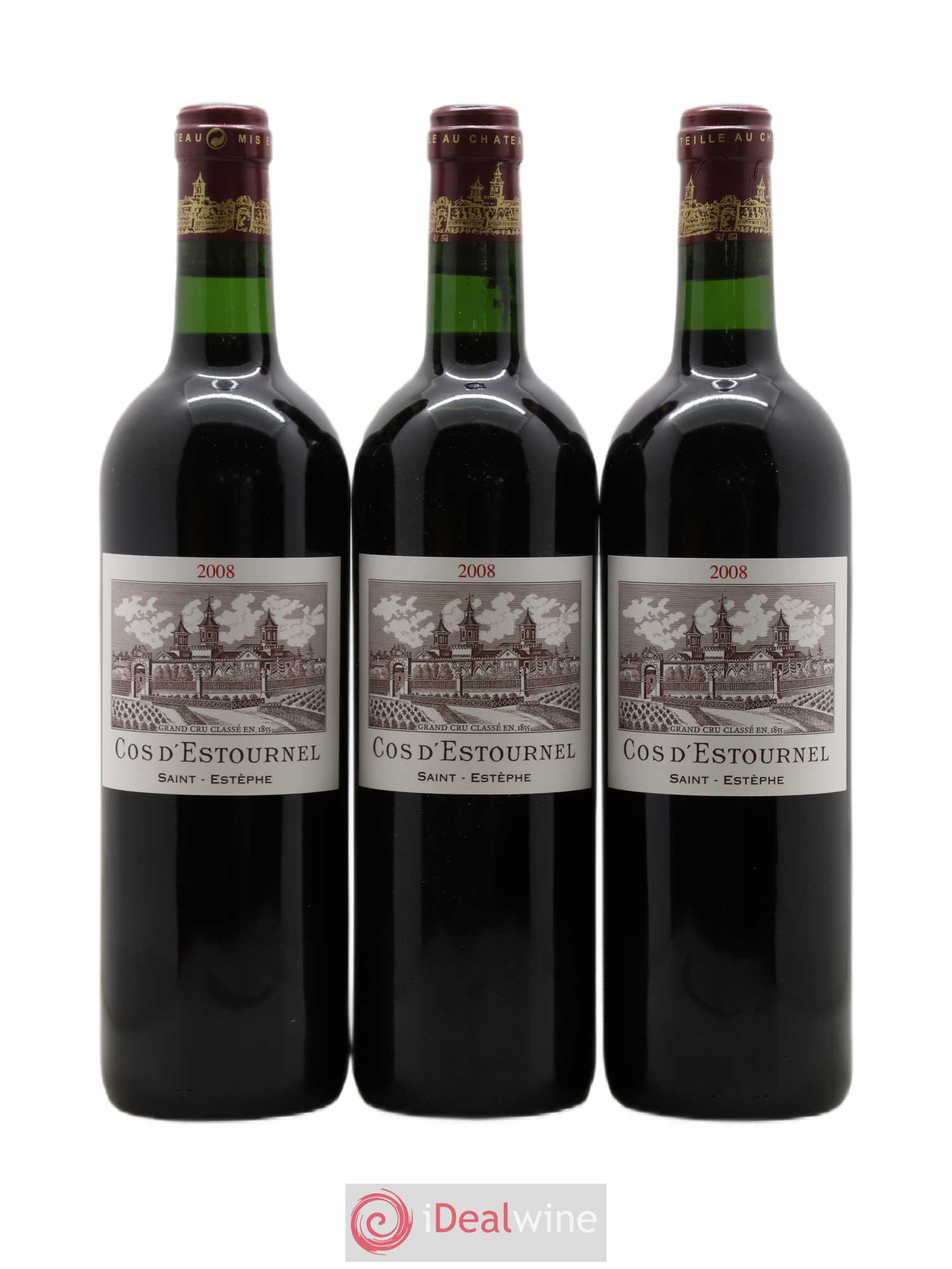 Cos d'Estournel 2ème Grand Cru Classé 2008 - Lot de 6 bouteilles - 2