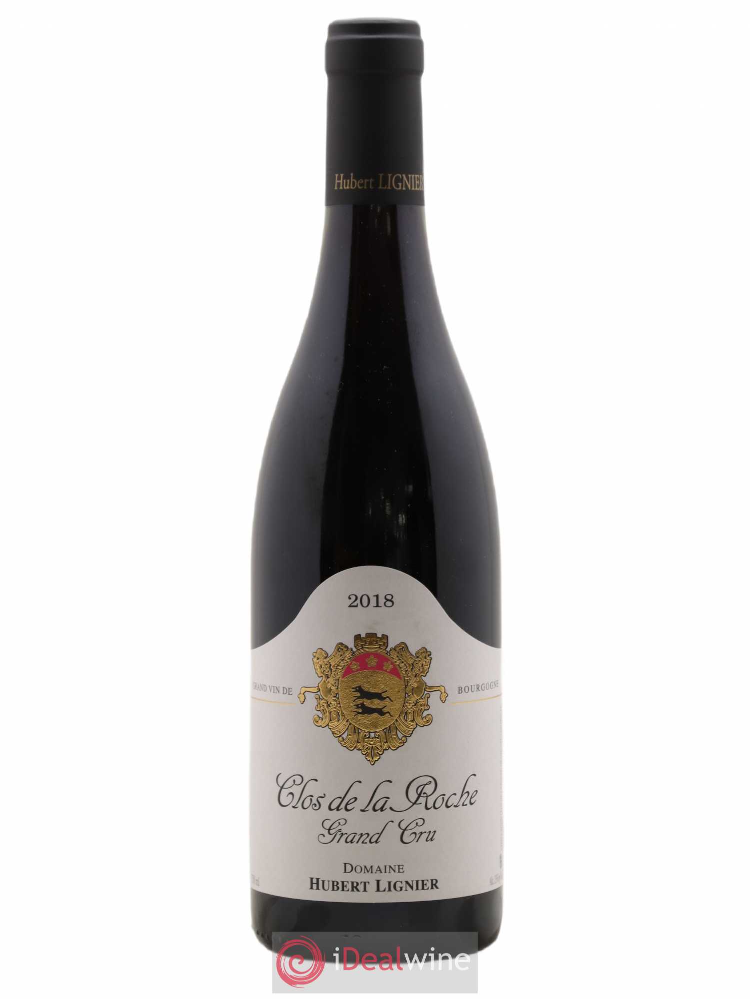 Clos de la Roche Grand Cru Hubert Lignier (Domaine) 2018 - Lot de 1 bouteille - 0
