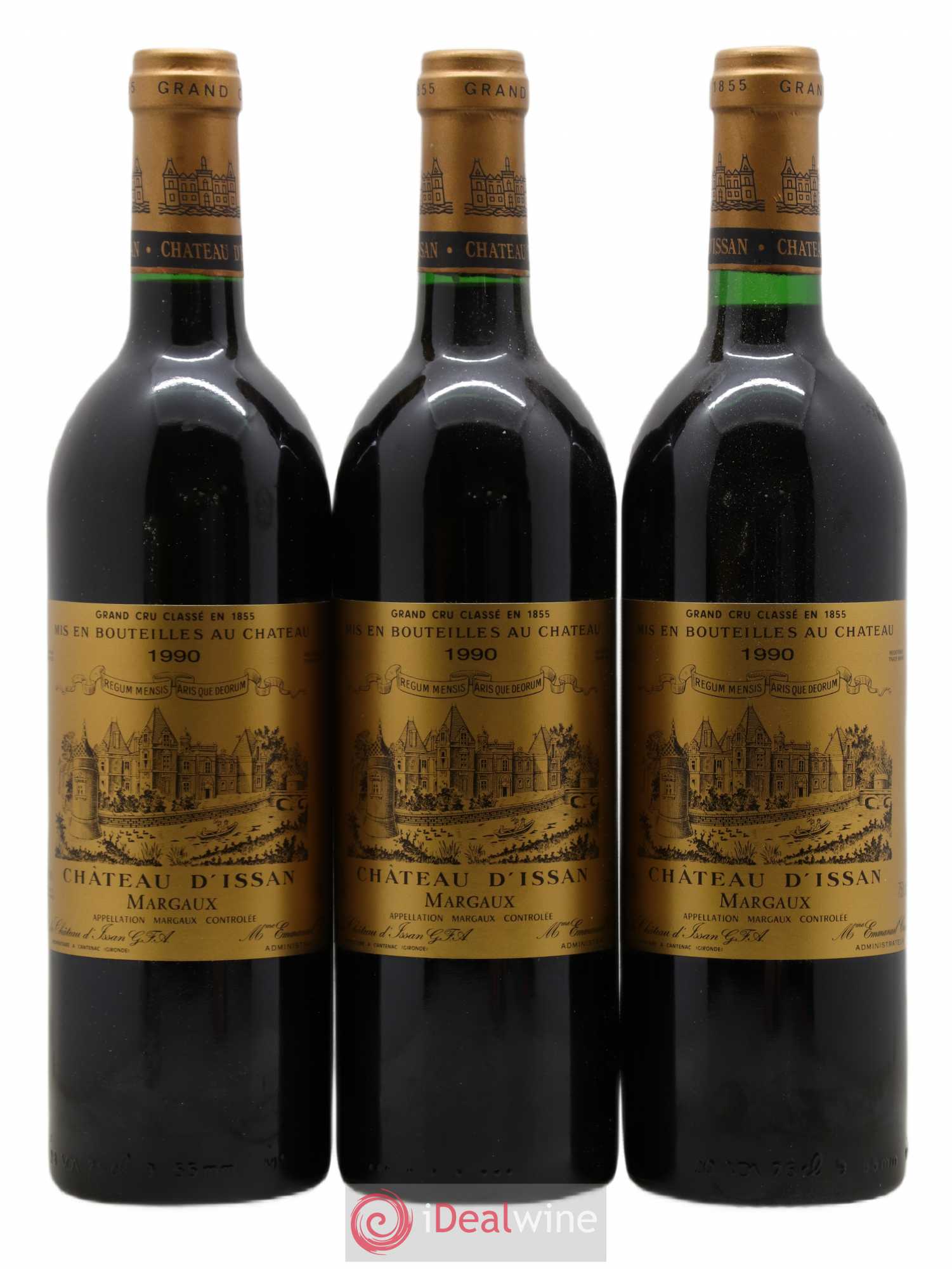Château d'Issan 3ème Grand Cru Classé 1990 - Lot de 6 bouteilles - 1