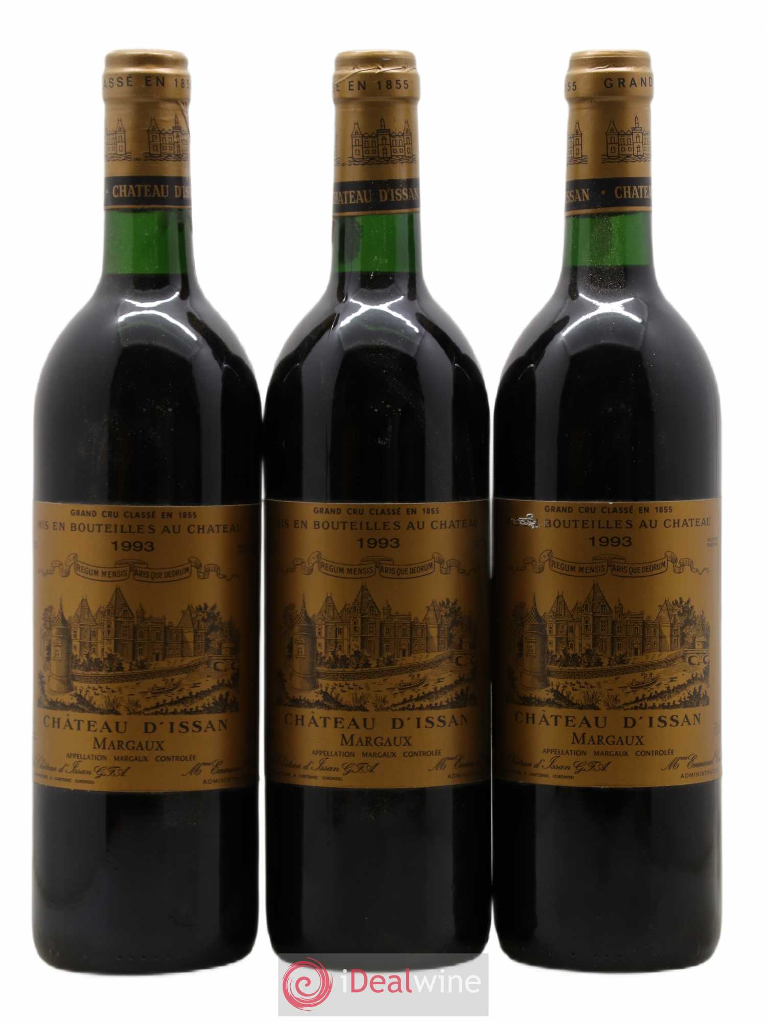 Château d'Issan 3ème Grand Cru Classé 1993 - Lot de 6 bouteilles - 1