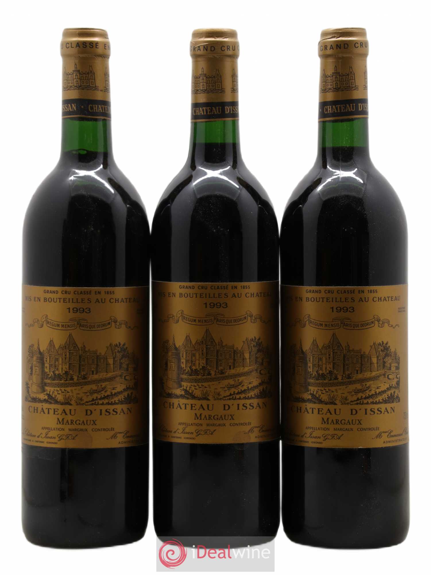 Château d'Issan 3ème Grand Cru Classé 1993 - Lot de 6 bouteilles - 2