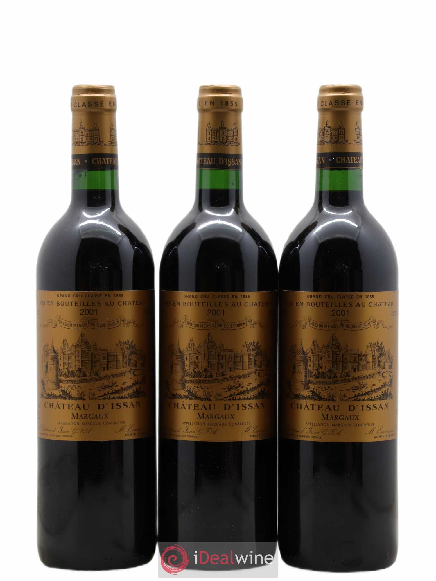 Château d'Issan 3ème Grand Cru Classé 2001 - Lot de 12 bouteilles - 3