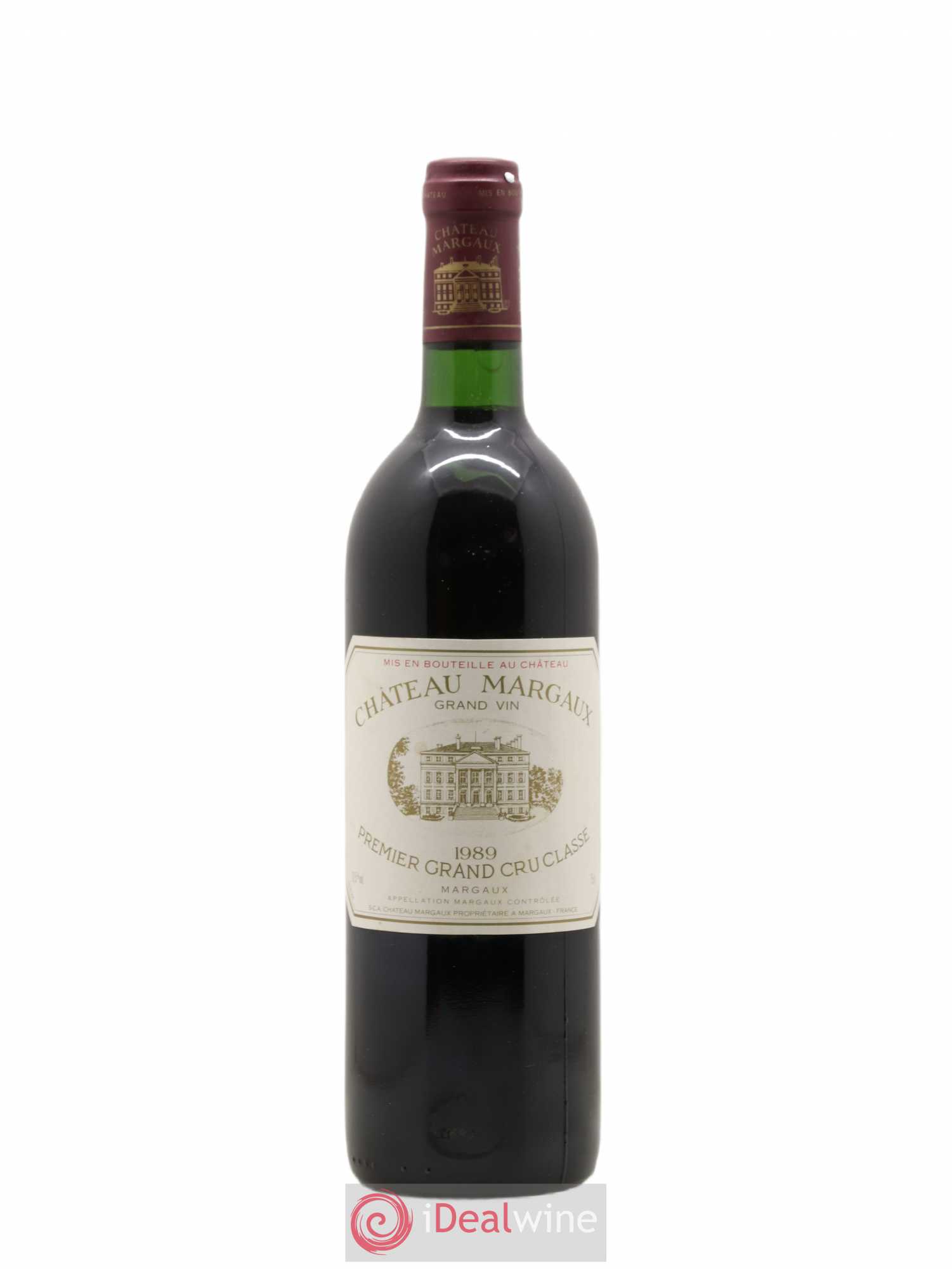 Château Margaux 1er Grand Cru Classé 1989 - Lot de 1 bouteille - 0