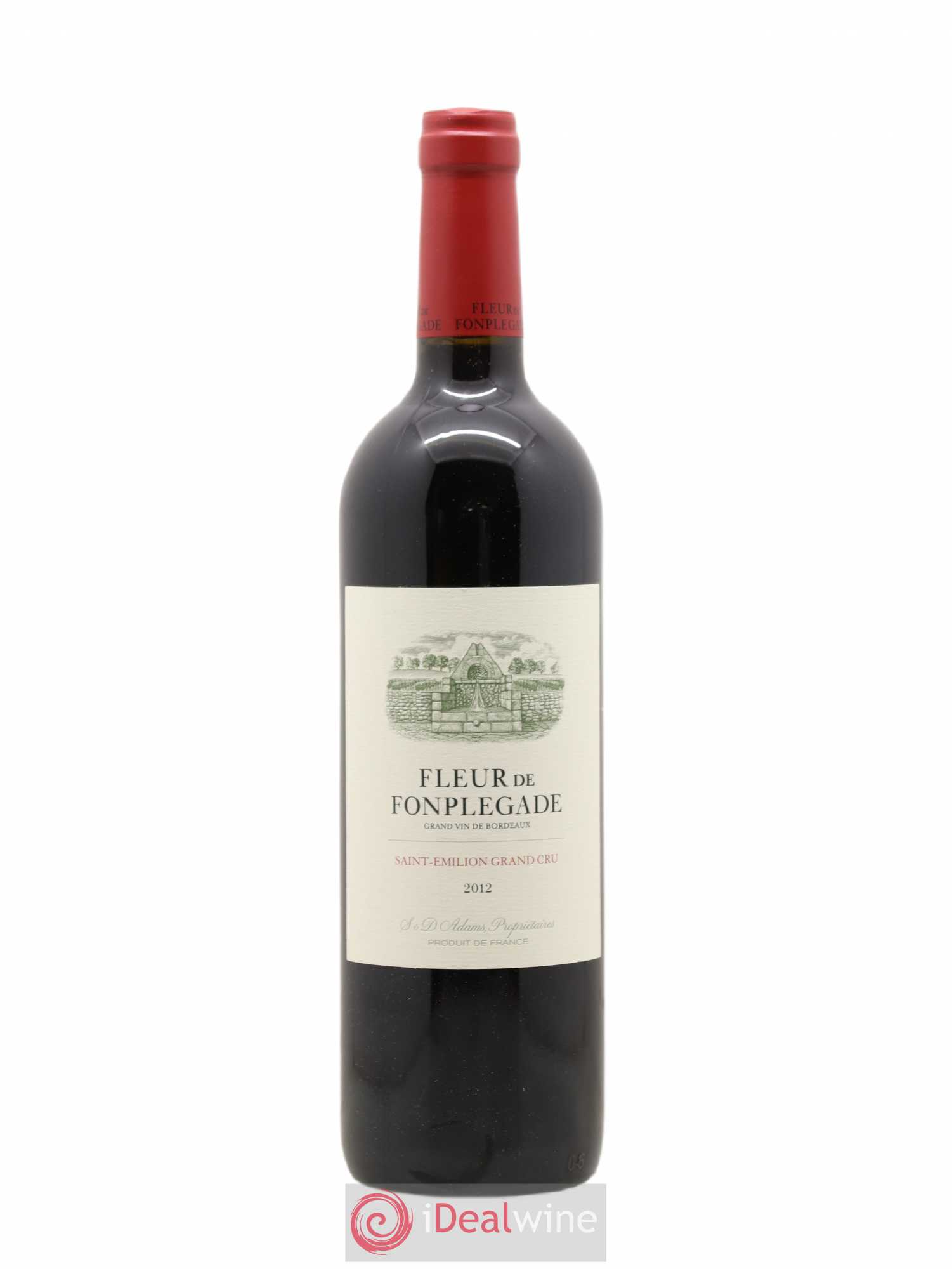 Saint-Émilion Grand Cru Fleur de Fonplégade 2012 - Posten von 1 Flasche - 0