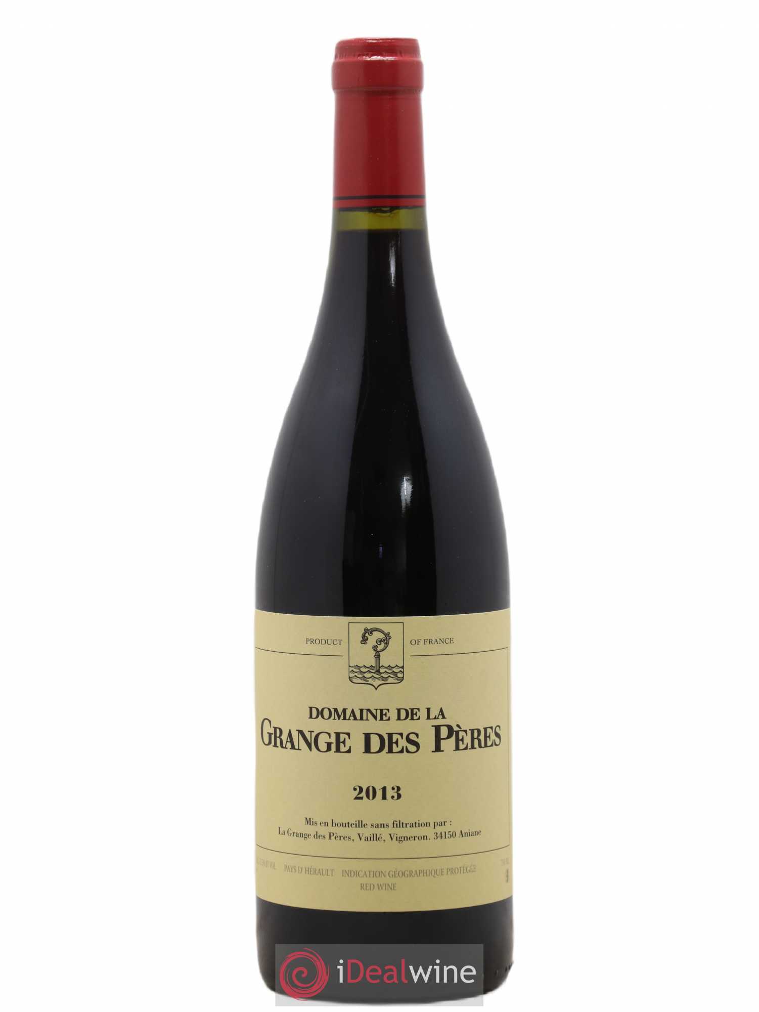 Pays d'Hérault Grange des Pères Laurent Vaillé 2013 - Lot de 1 bouteille - 0