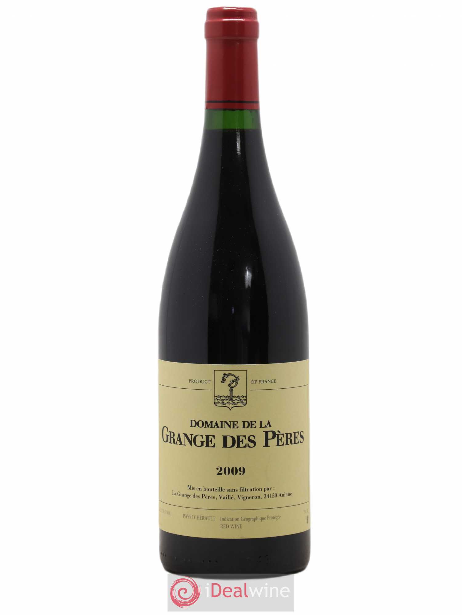 Pays d'Hérault Grange des Pères Laurent Vaillé 2009 - Lot de 1 bouteille - 0
