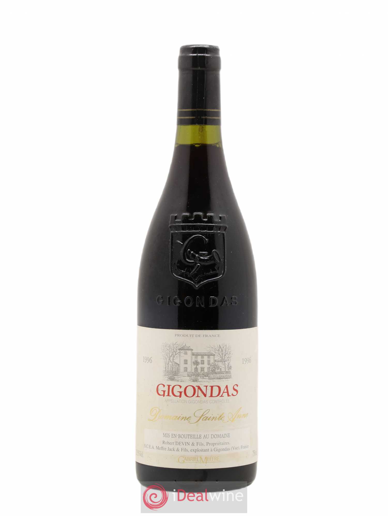 Gigondas Domaine Sainte Anne 1996 - Posten von 1 Flasche - 0