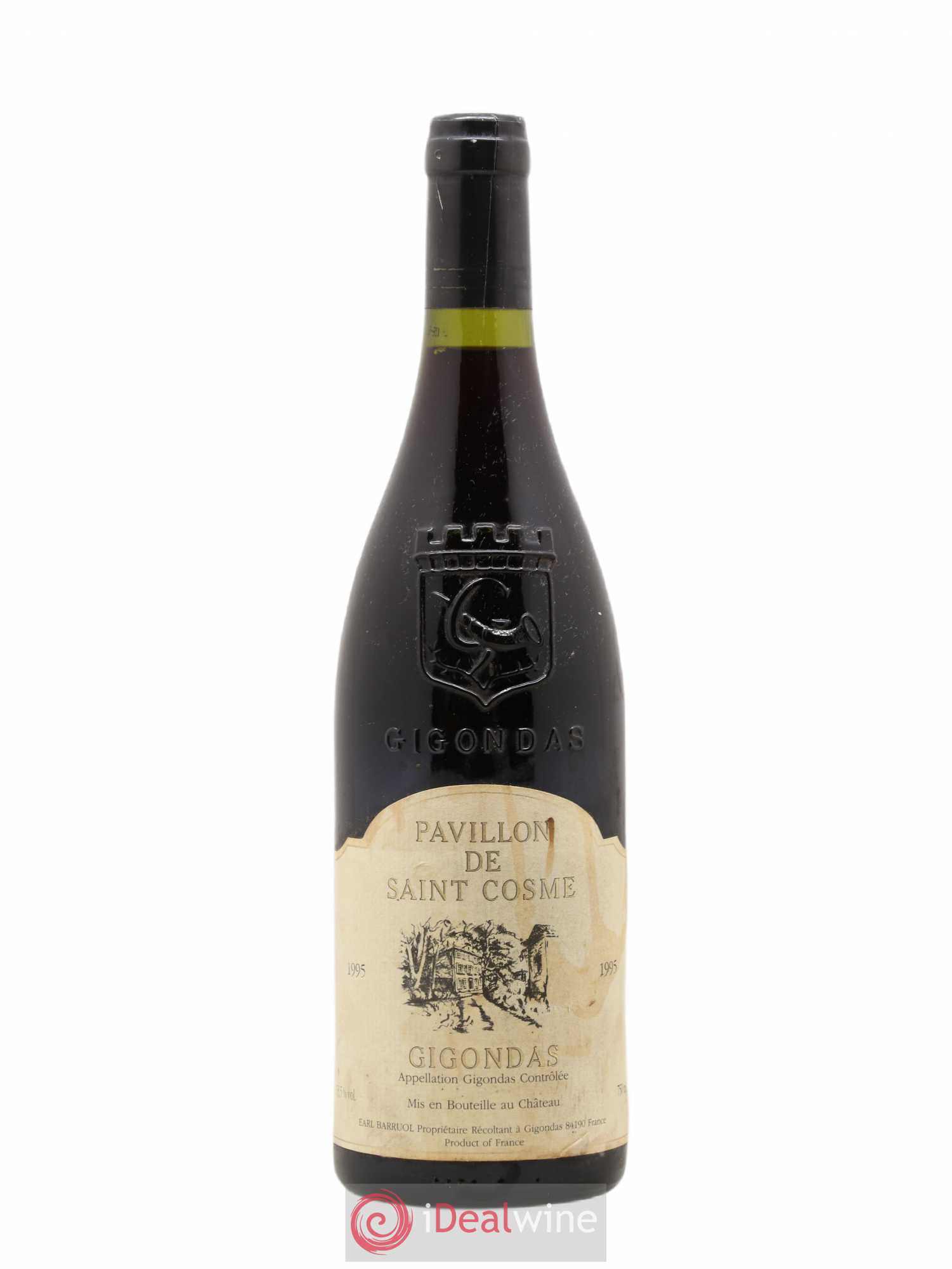 Gigondas Pavillon Saint Cosme 1995 - Lot de 1 bouteille - 0
