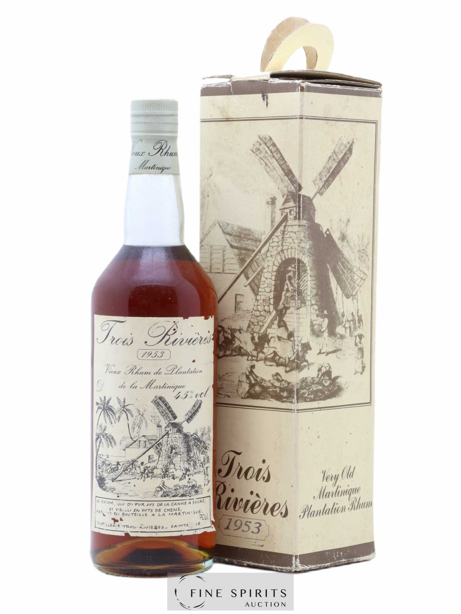 Trois Rivières 1953 Of. - Posten von 1 Flasche - 0
