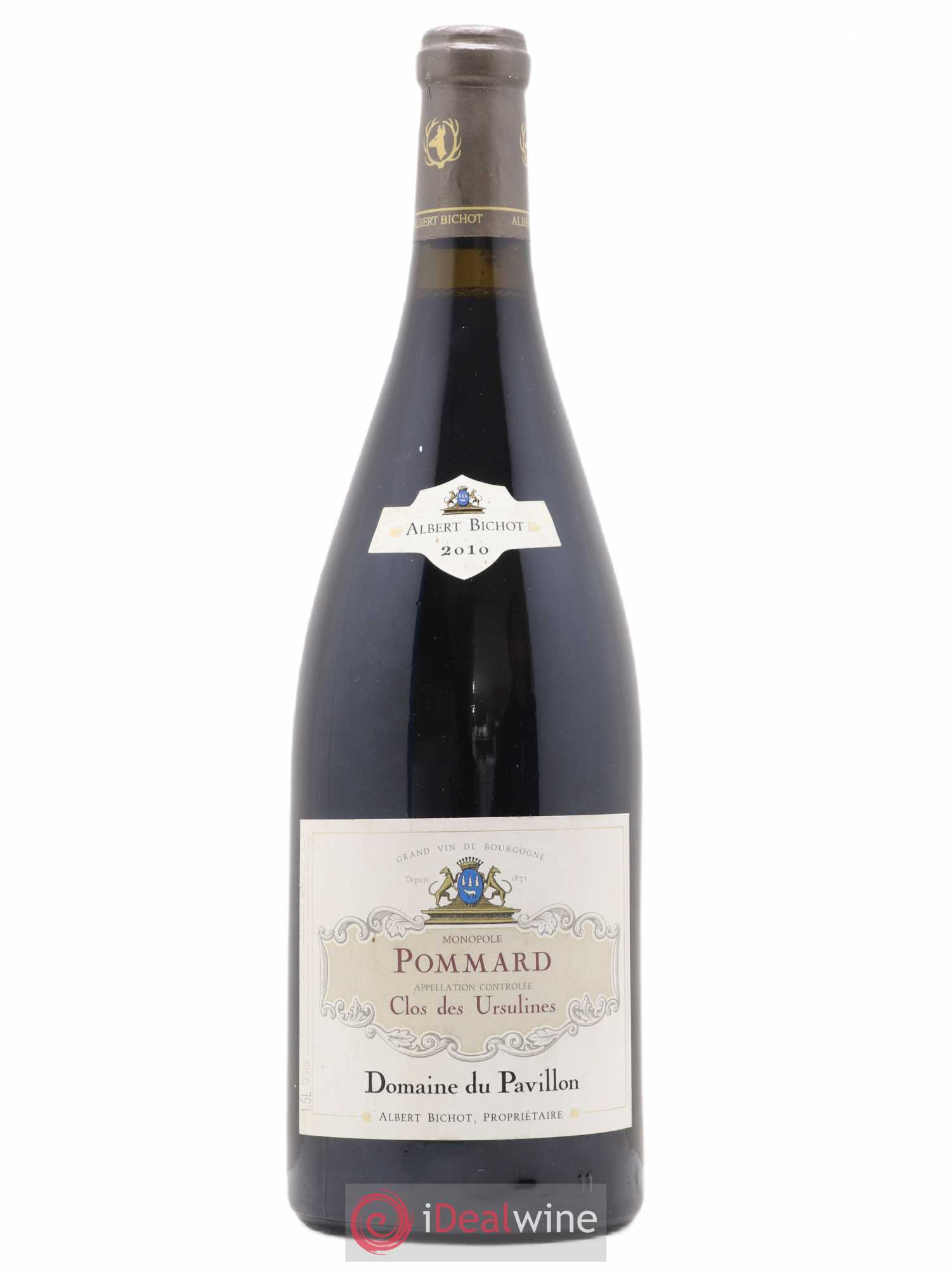 Pommard Clos des Ursulines Domaine du Pavillon - Albert Bichot 2010 - Lot de 1 magnum - 0