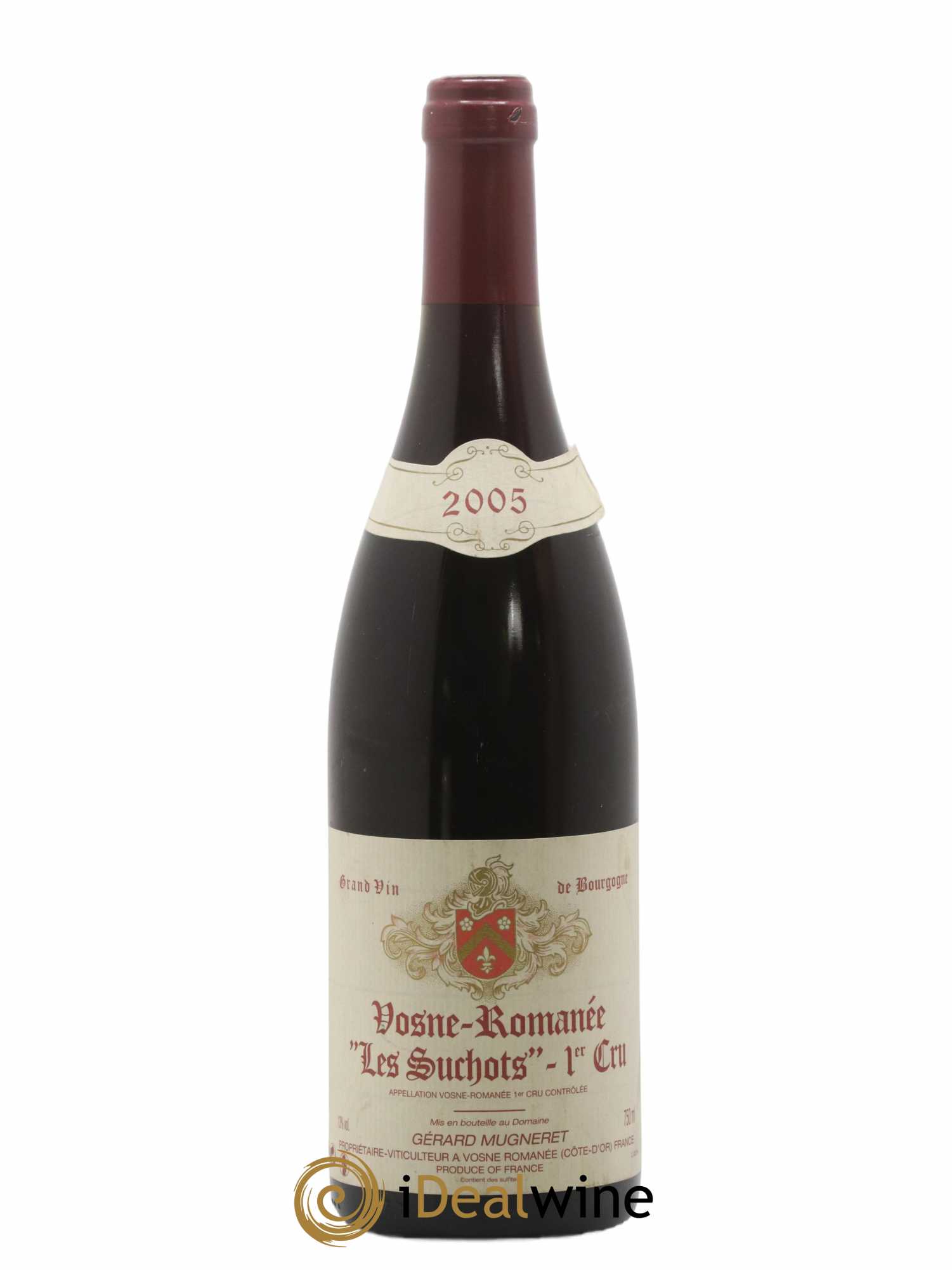 Vosne-Romanée 1er Cru Les Suchots Gérard Mugneret 2005 - Lot de 1 bouteille - 0