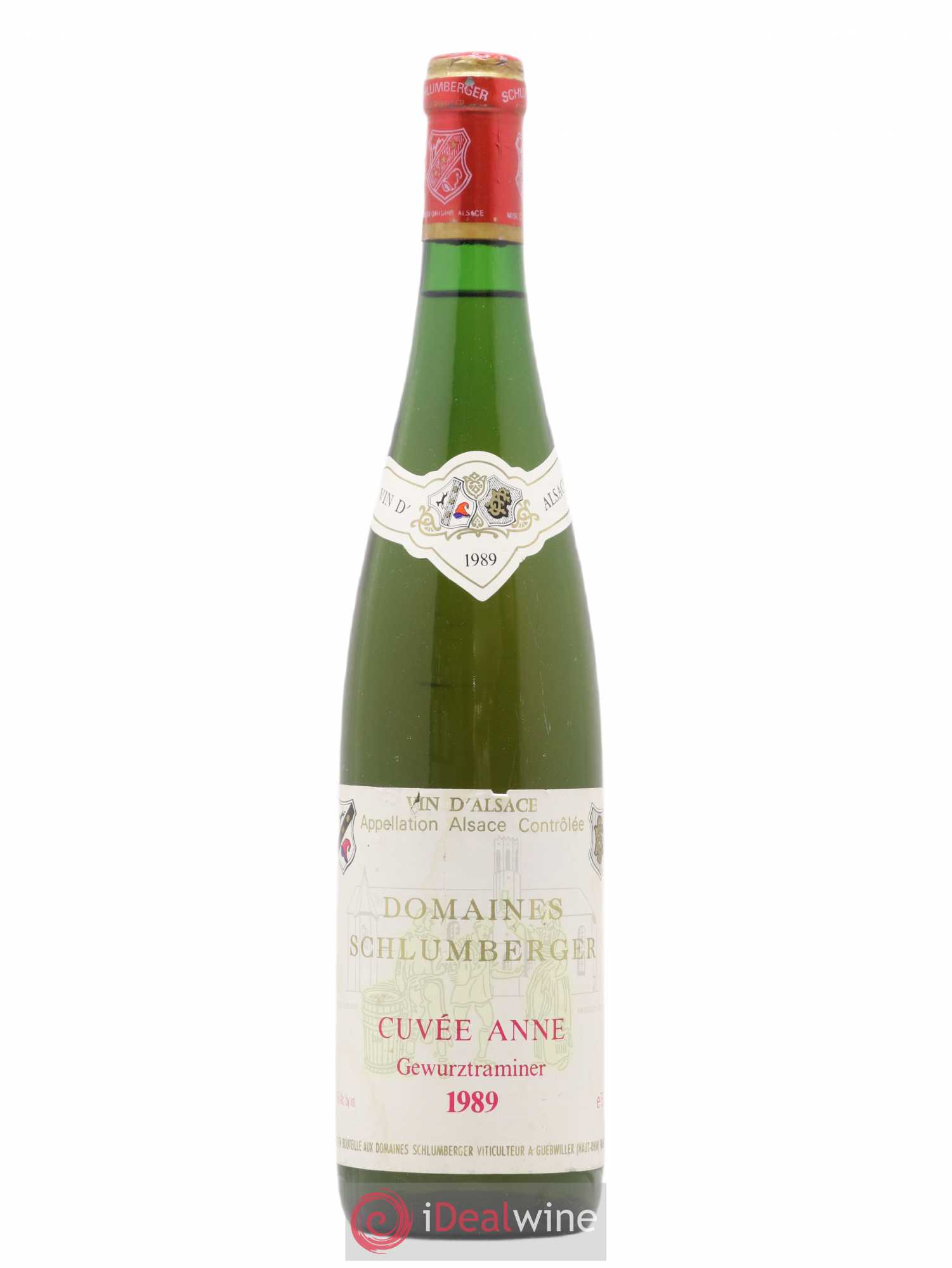 Alsace Gewurztraminer Cuvée Anne Schlumberger (sans prix de réserve) 1989 - Posten von 1 Flasche - 0
