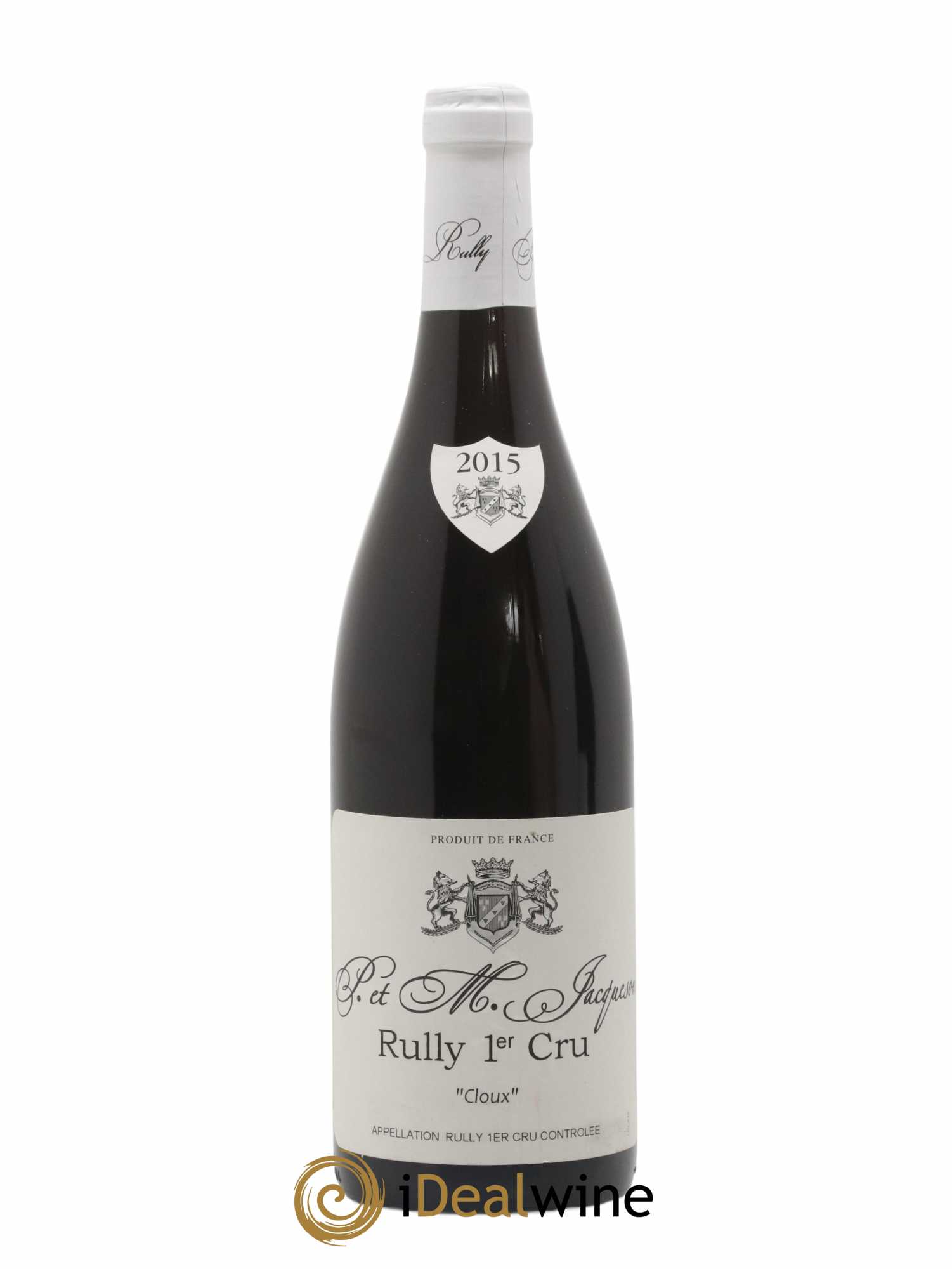 Rully 1er Cru Les Cloux Paul & Marie Jacqueson 2015 - Lot de 1 bouteille - 0