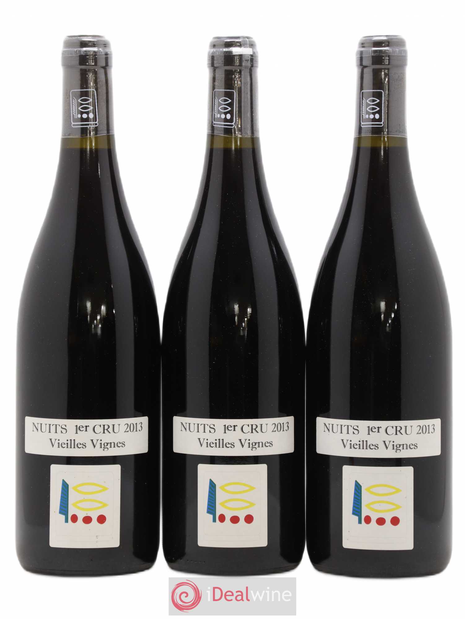 Nuits-Saint-Georges 1er Cru Vieilles Vignes Prieuré Roch 2013 - Lot de 3 bouteilles - 0