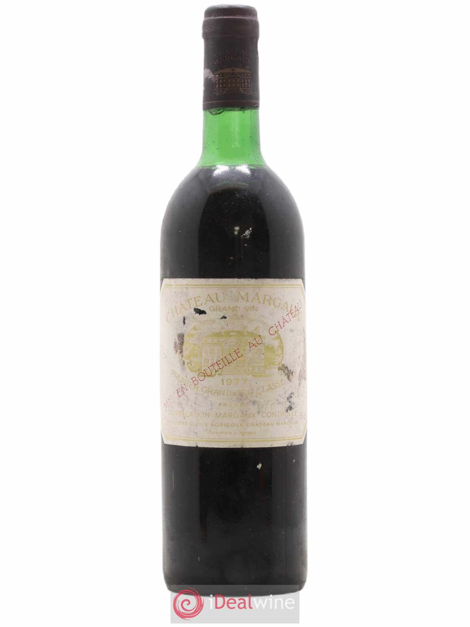 Château Margaux 1er Grand Cru Classé 1977 - Lot de 1 bouteille - 0
