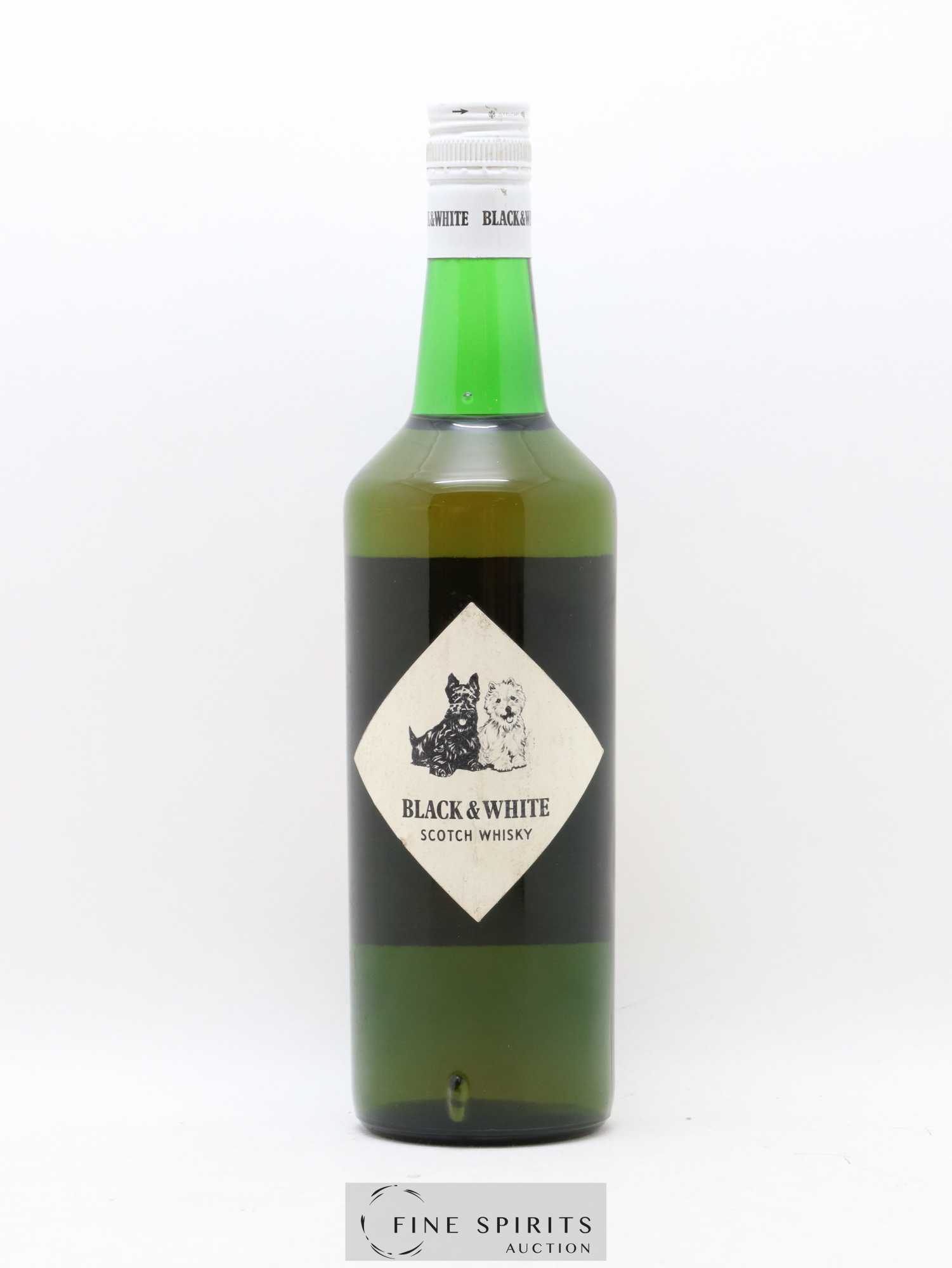 Black & White Of. Buchanan's Choice 70's Bouteille N°72/376 - Posten von 1 Flasche - 1