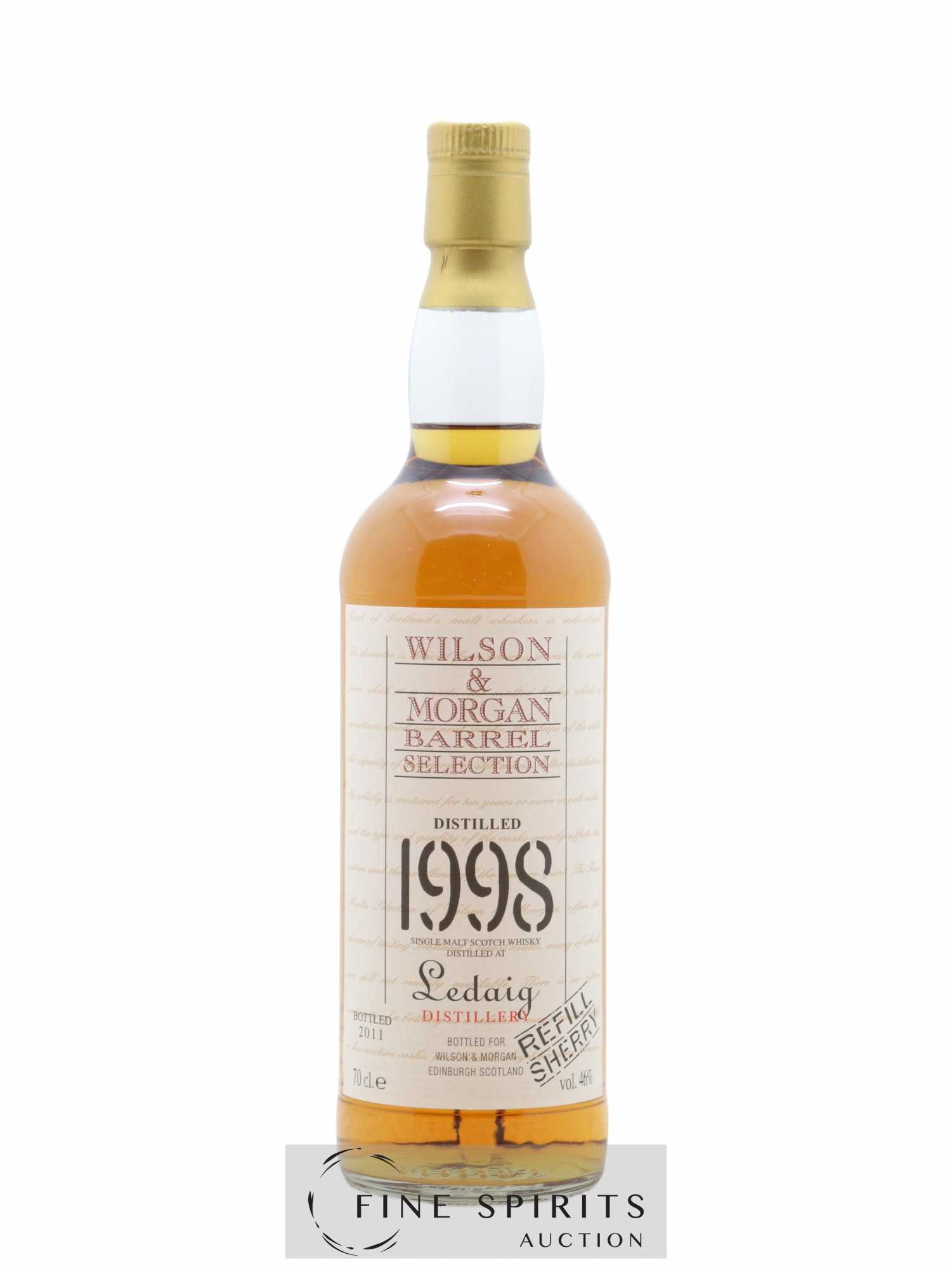 Ledaig 1998 Wilson & Morgan Refill Sherry bottled 2011 Barrel Selection - Posten von 1 Flasche - 1