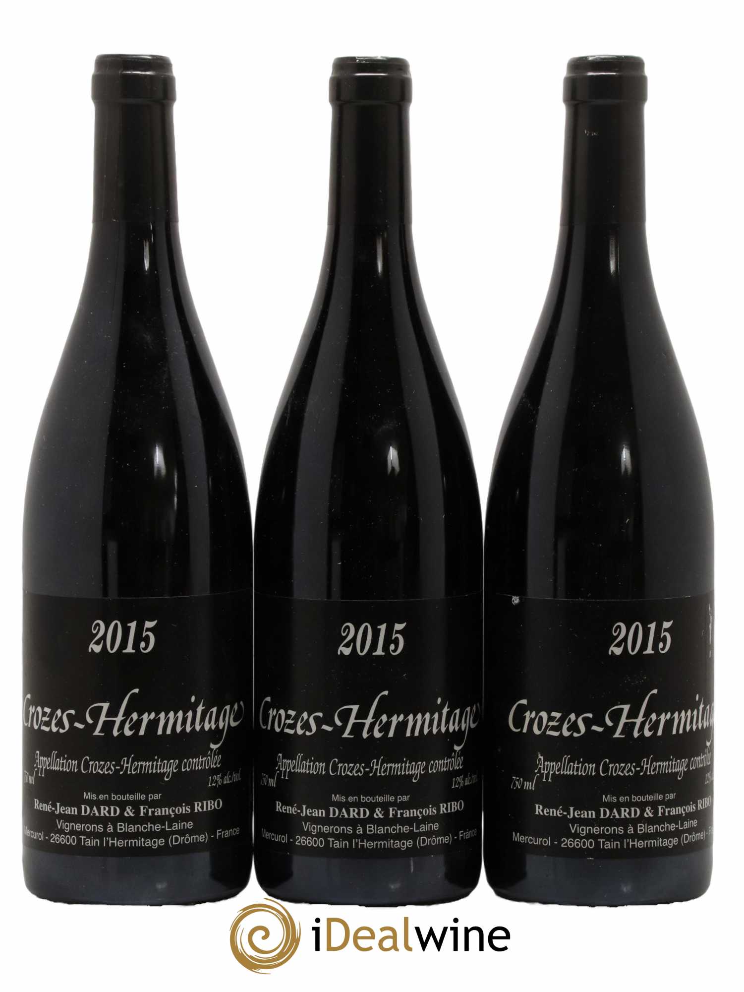 Crozes-Hermitage Dard et Ribo (Domaine) 2015 - Lot de 3 bouteilles - 0