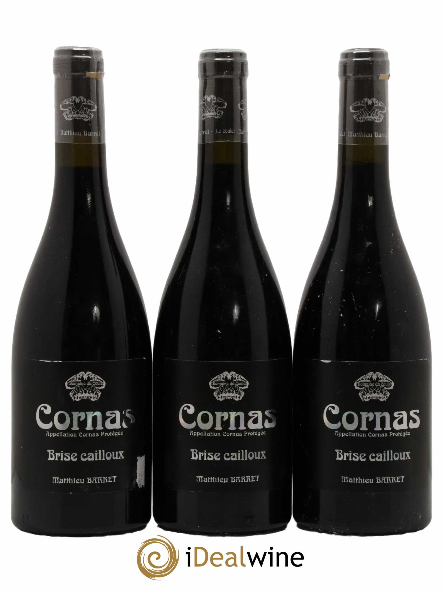 Cornas Brise Cailloux Coulet (Domaine du) - Matthieu Barret 2012 - Lot de 3 bouteilles - 0