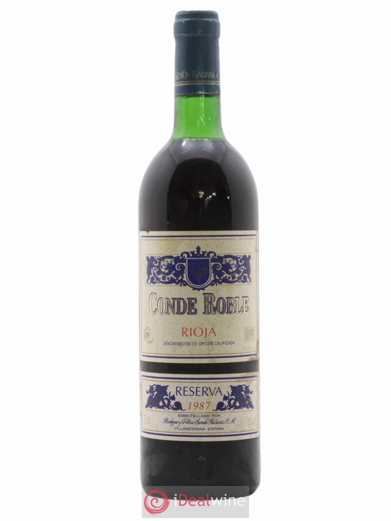 Rioja DOCA Reserva Conde Roble 1987 - Posten von 1 Flasche - 0
