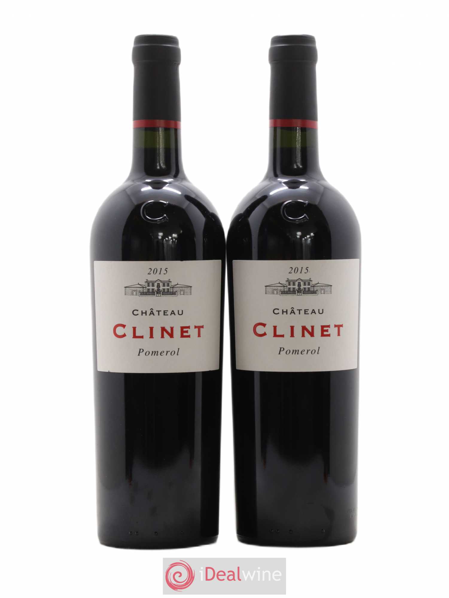 Château Clinet 2015 - Lot de 2 bouteilles - 0